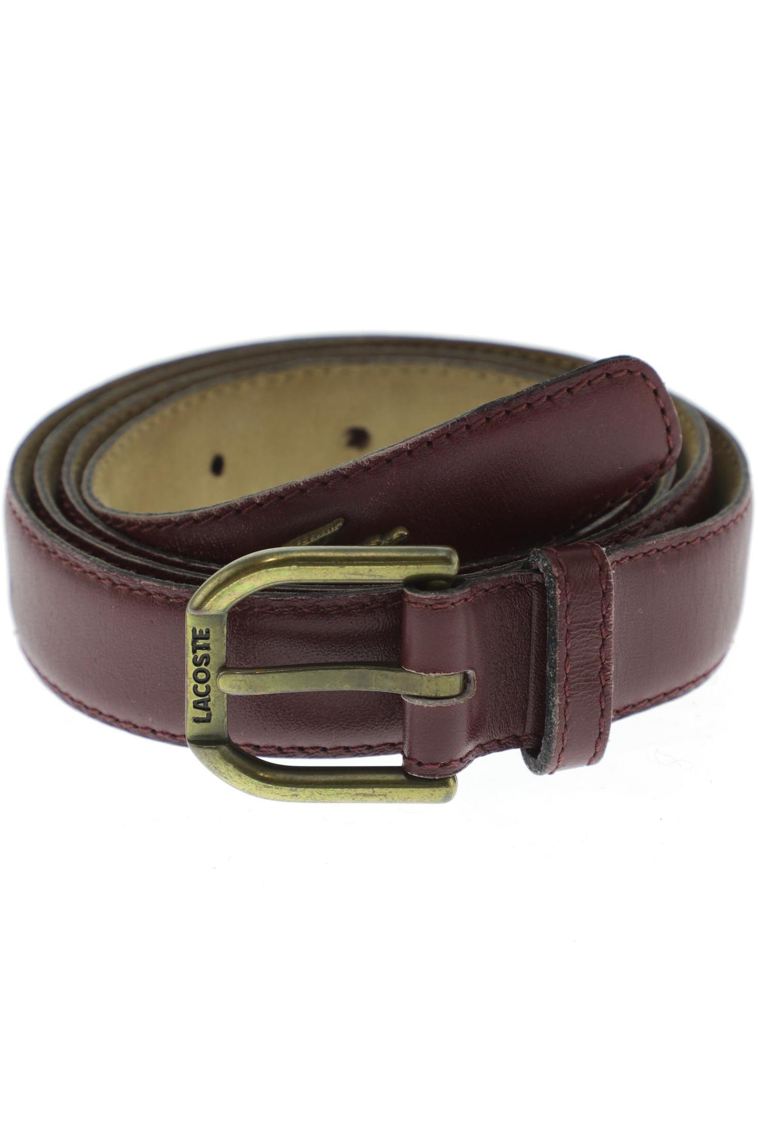 

Lacoste Herren Gürtel, bordeaux, Gr. 105