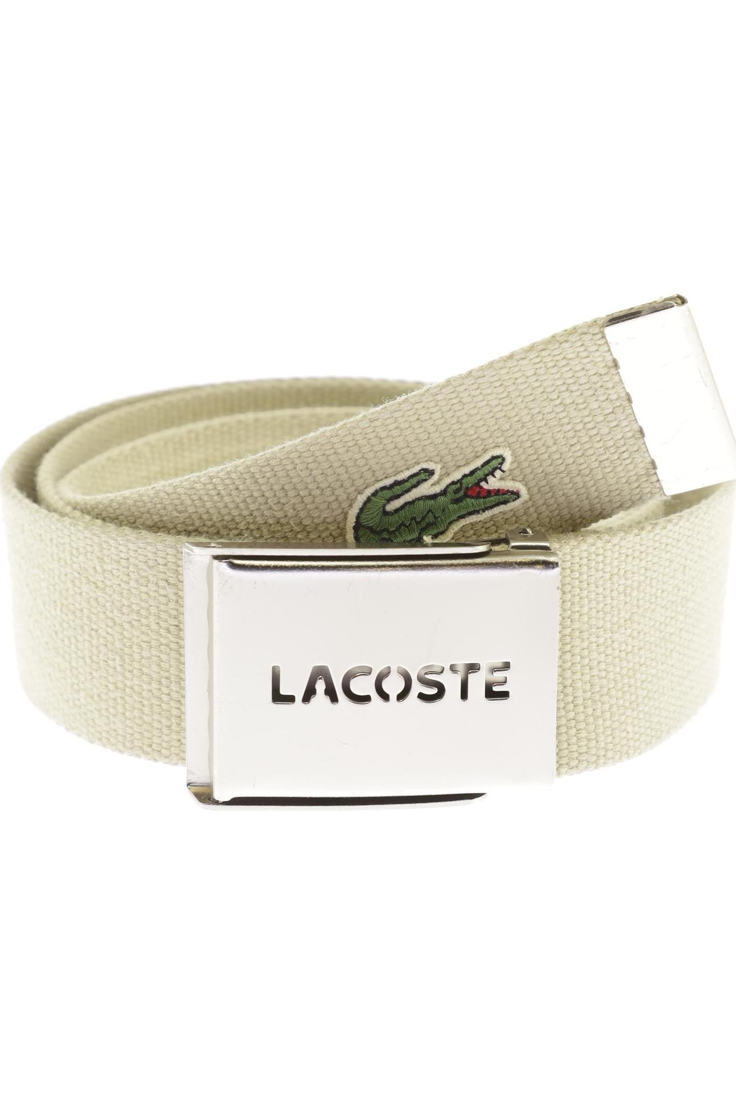 Thumbnail - Lacoste Herren Gürtel, beige, Gr. 100