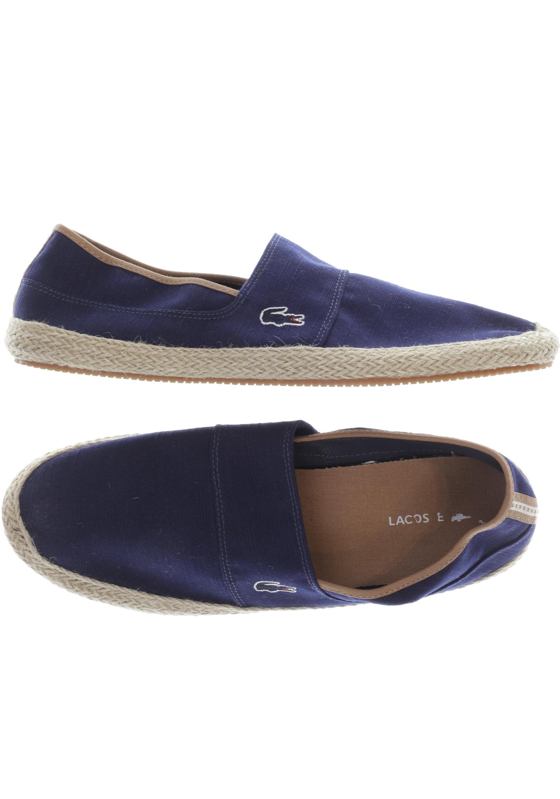 

Lacoste Herren Halbschuh, blau, Gr. 47
