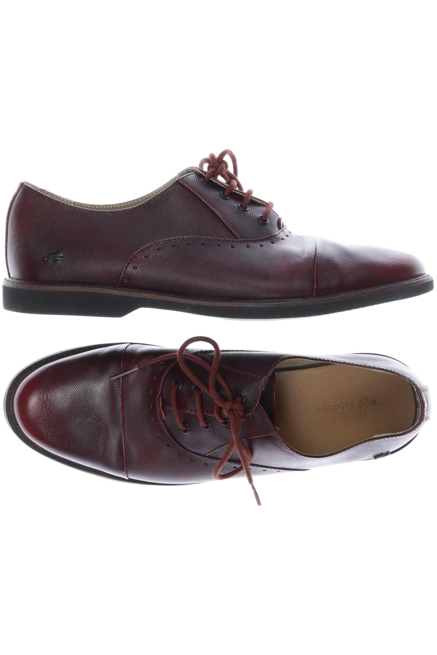

Lacoste Herren Halbschuh, rot, Gr. 40.5