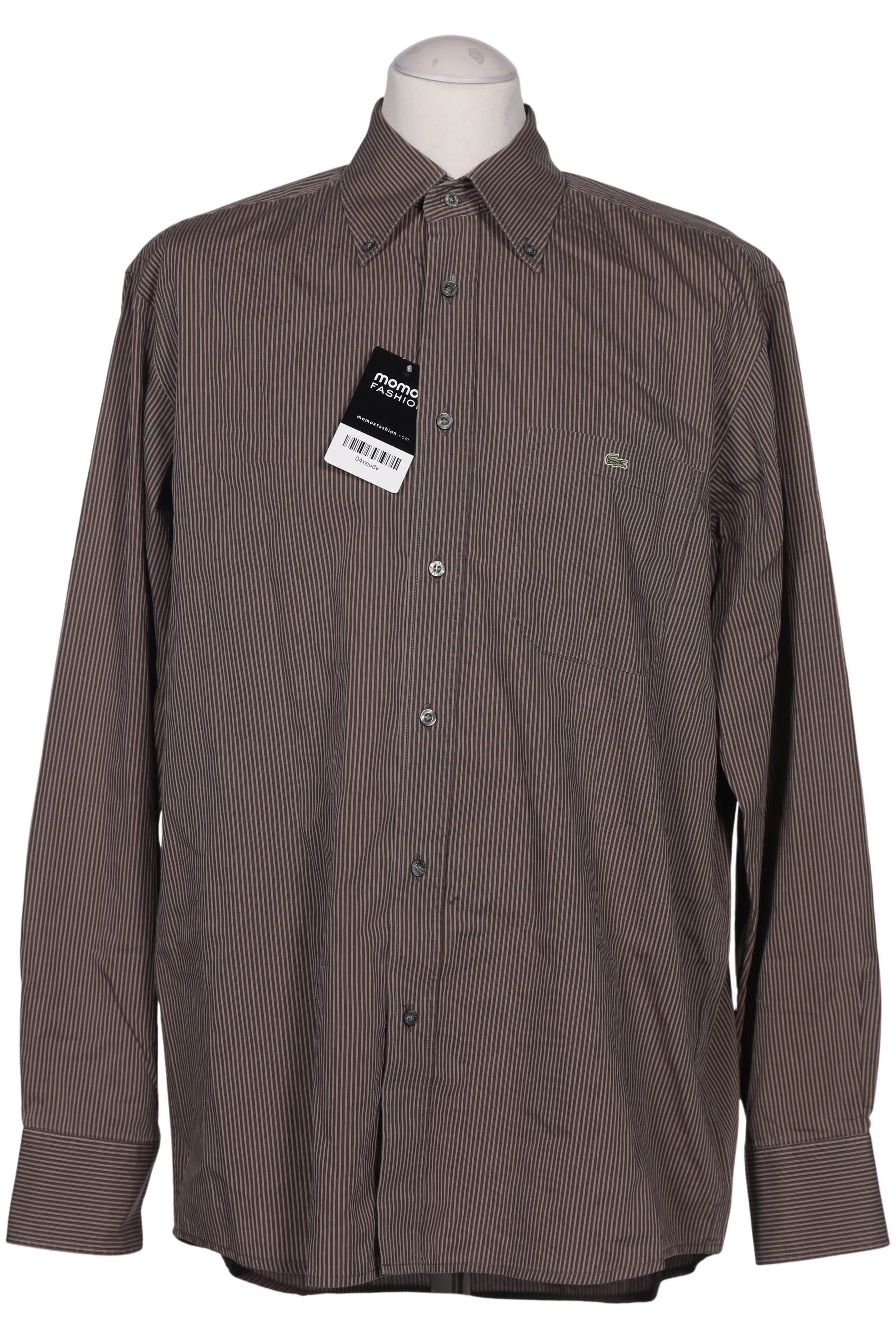 

Lacoste Herren Hemd, braun, Gr. 52