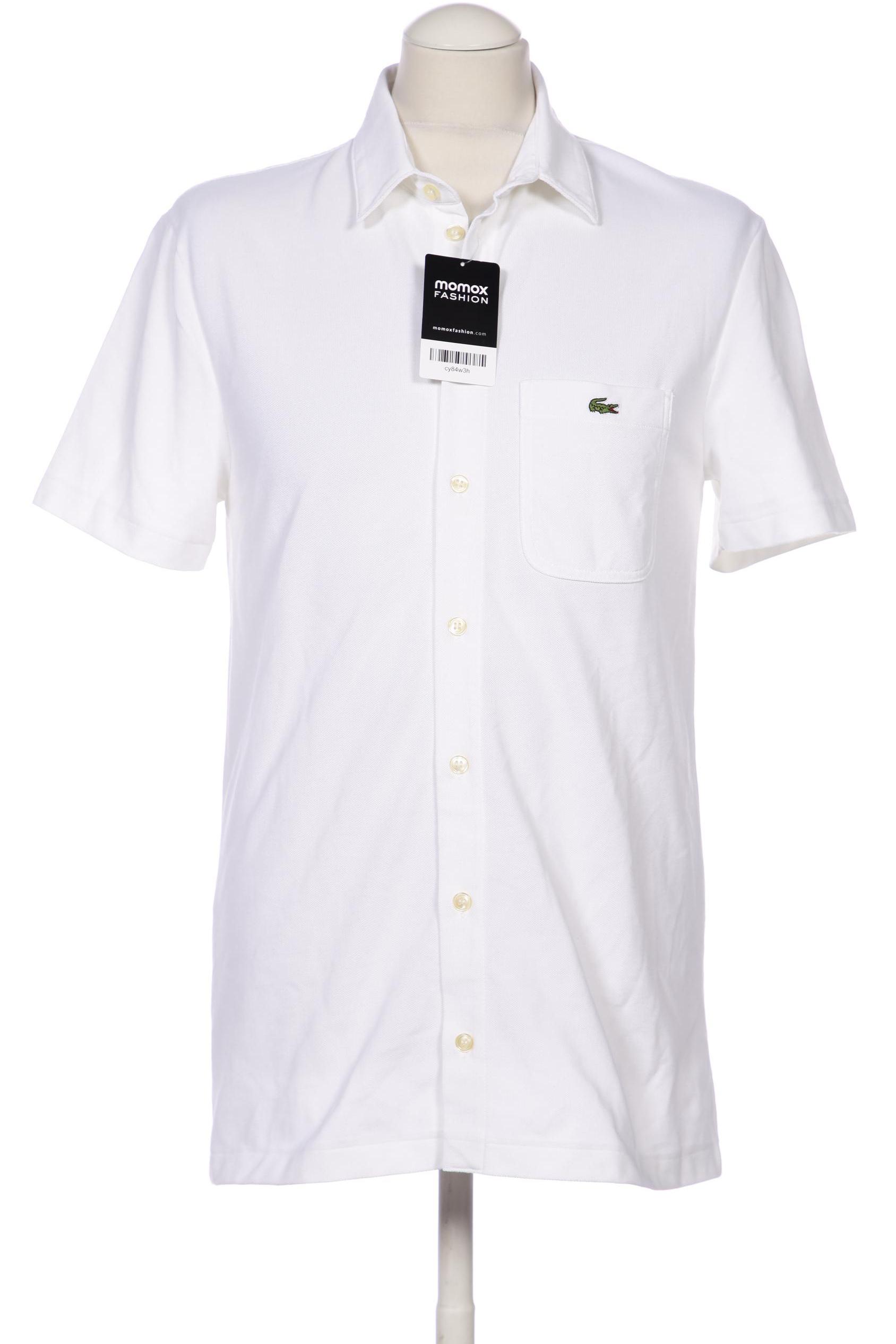 

Lacoste Herren Hemd, cremeweiß