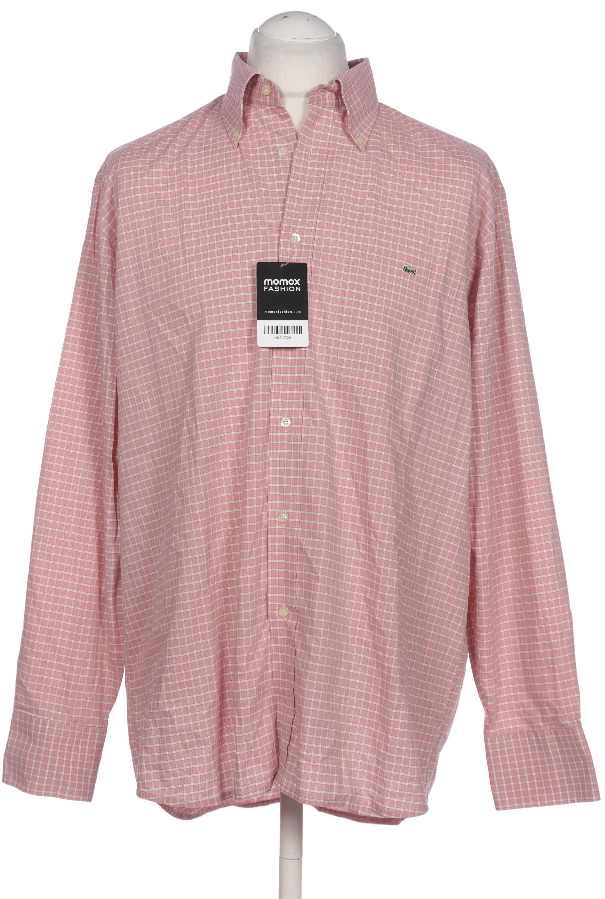 

Lacoste Herren Hemd, pink, Gr. 54