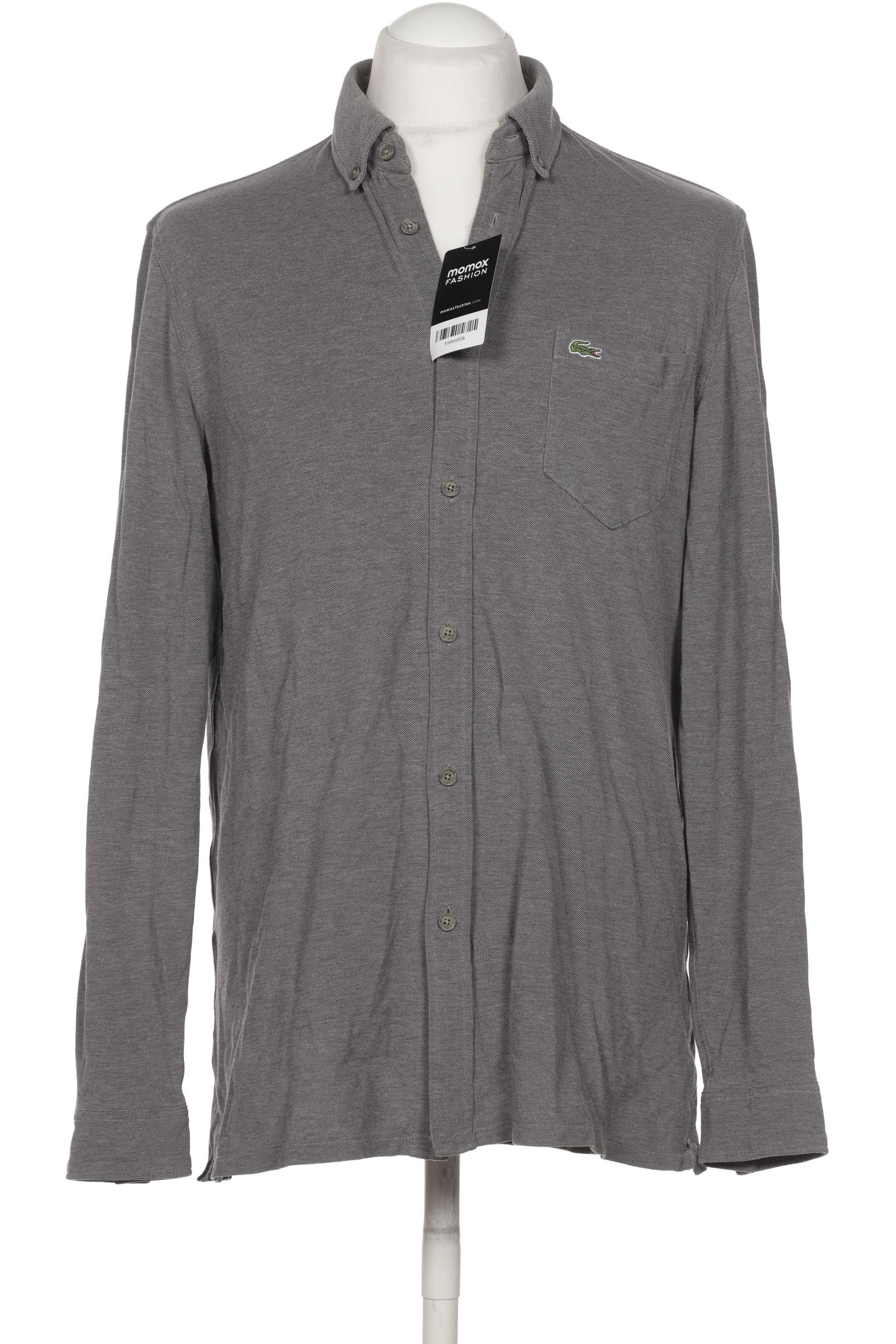 

Lacoste Herren Hemd, grau, Gr. 52