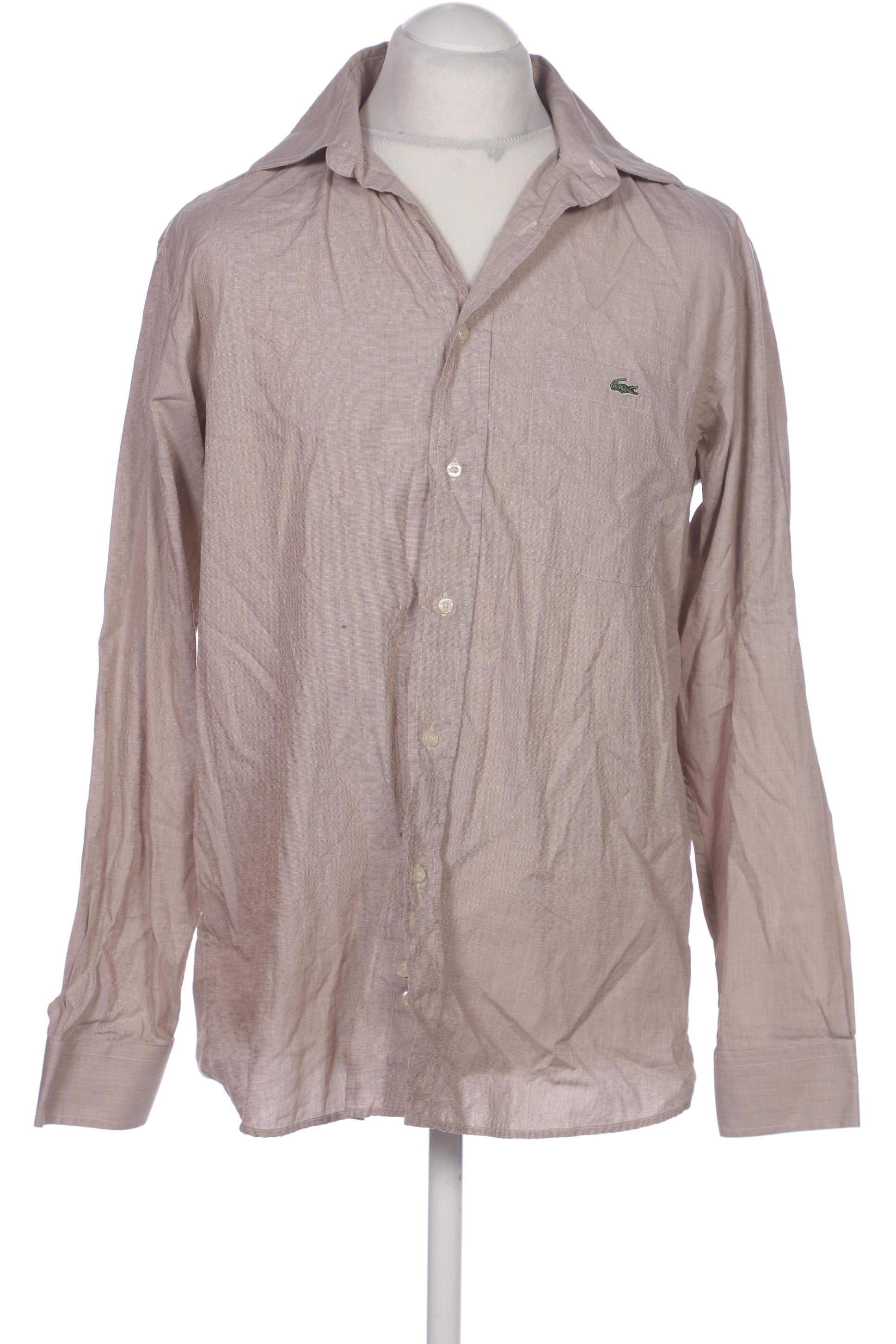 

Lacoste Herren Hemd, beige, Gr. 50
