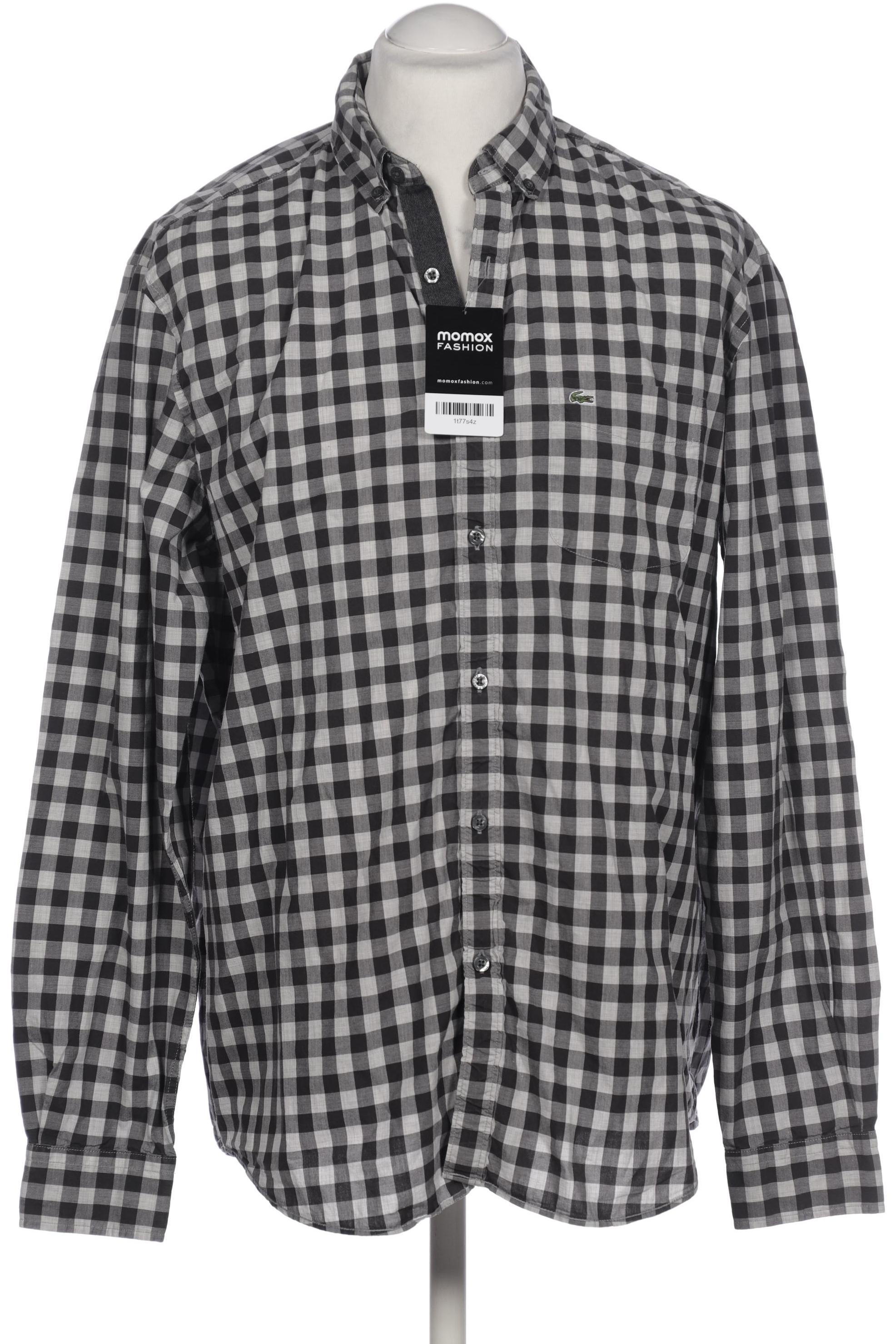 

Lacoste Herren Hemd, grau, Gr. 52