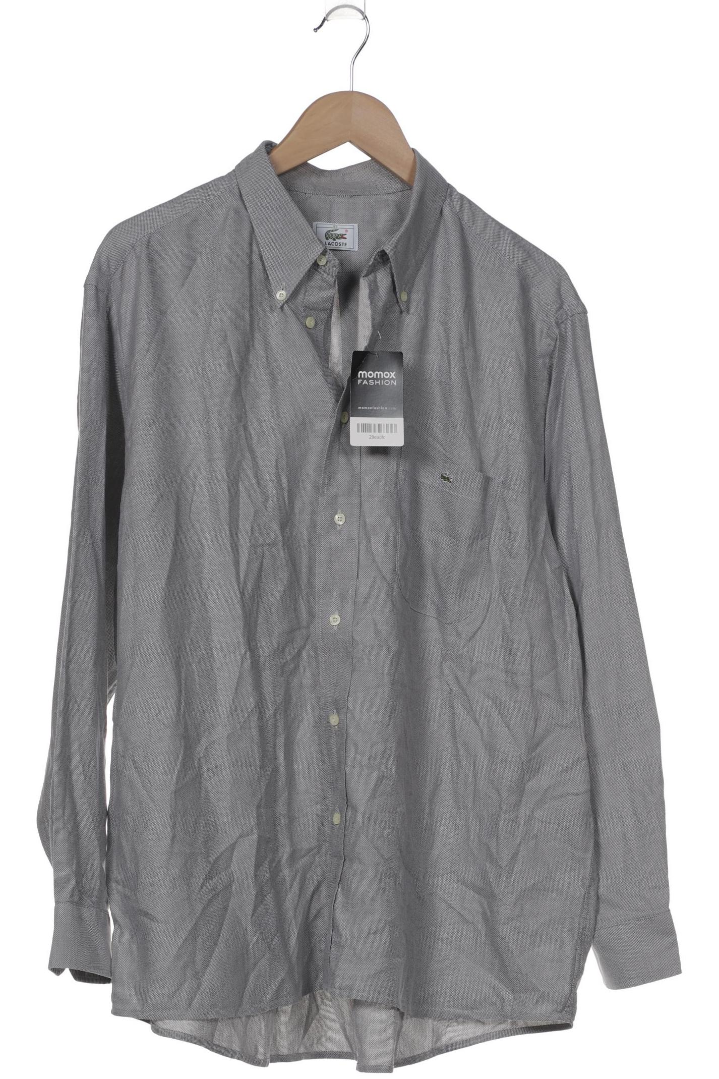 

Lacoste Herren Hemd, grau, Gr. 56