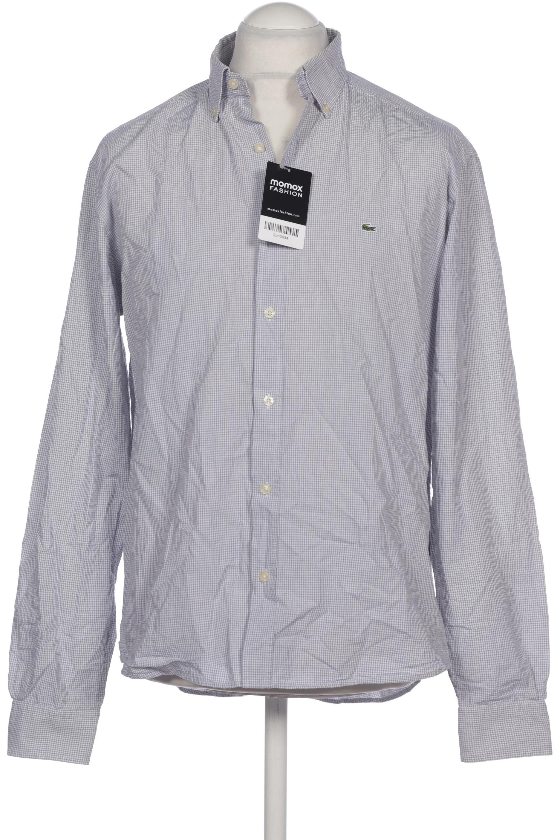 

Lacoste Herren Hemd, grau, Gr. 52