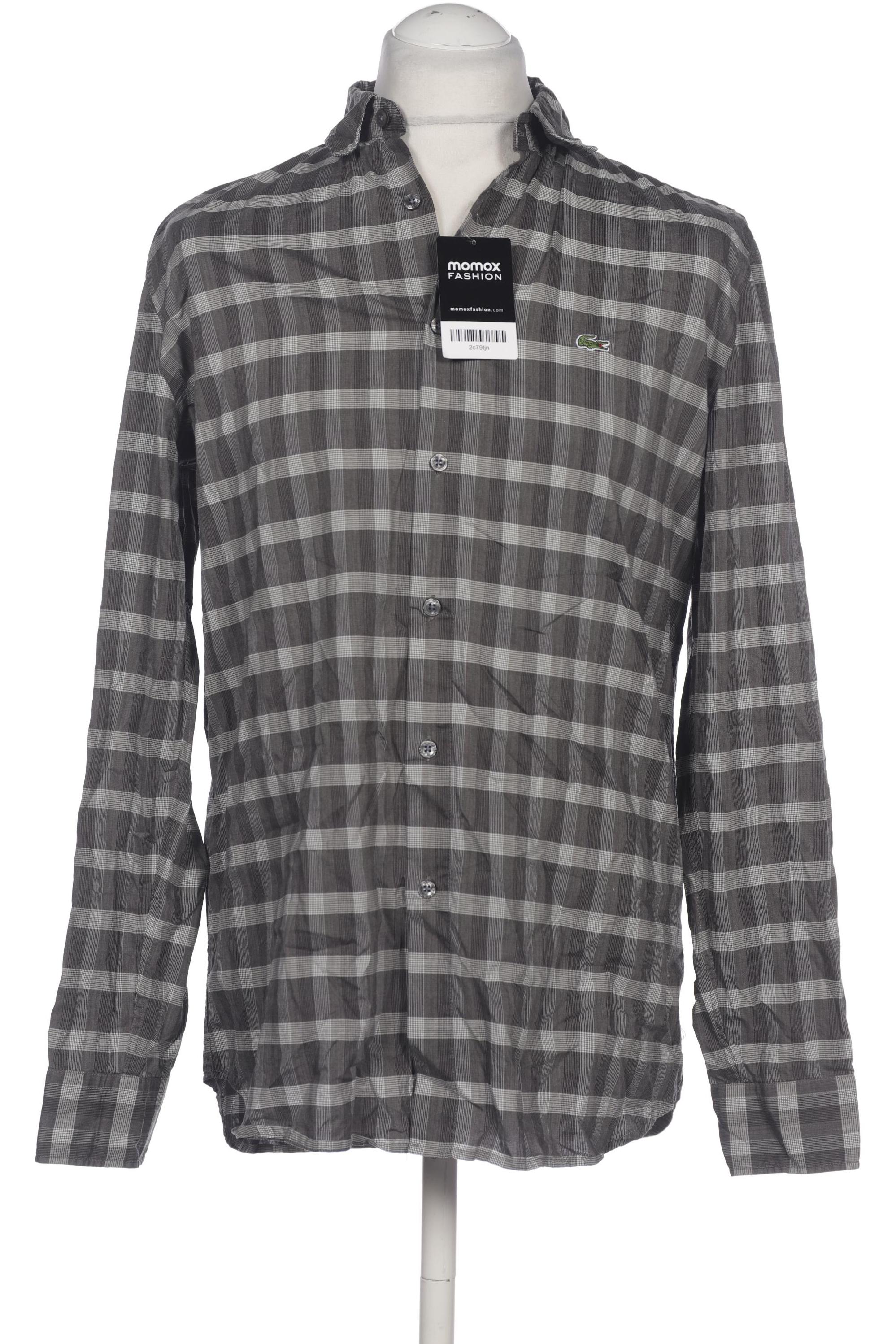 

Lacoste Herren Hemd, grau, Gr. 50