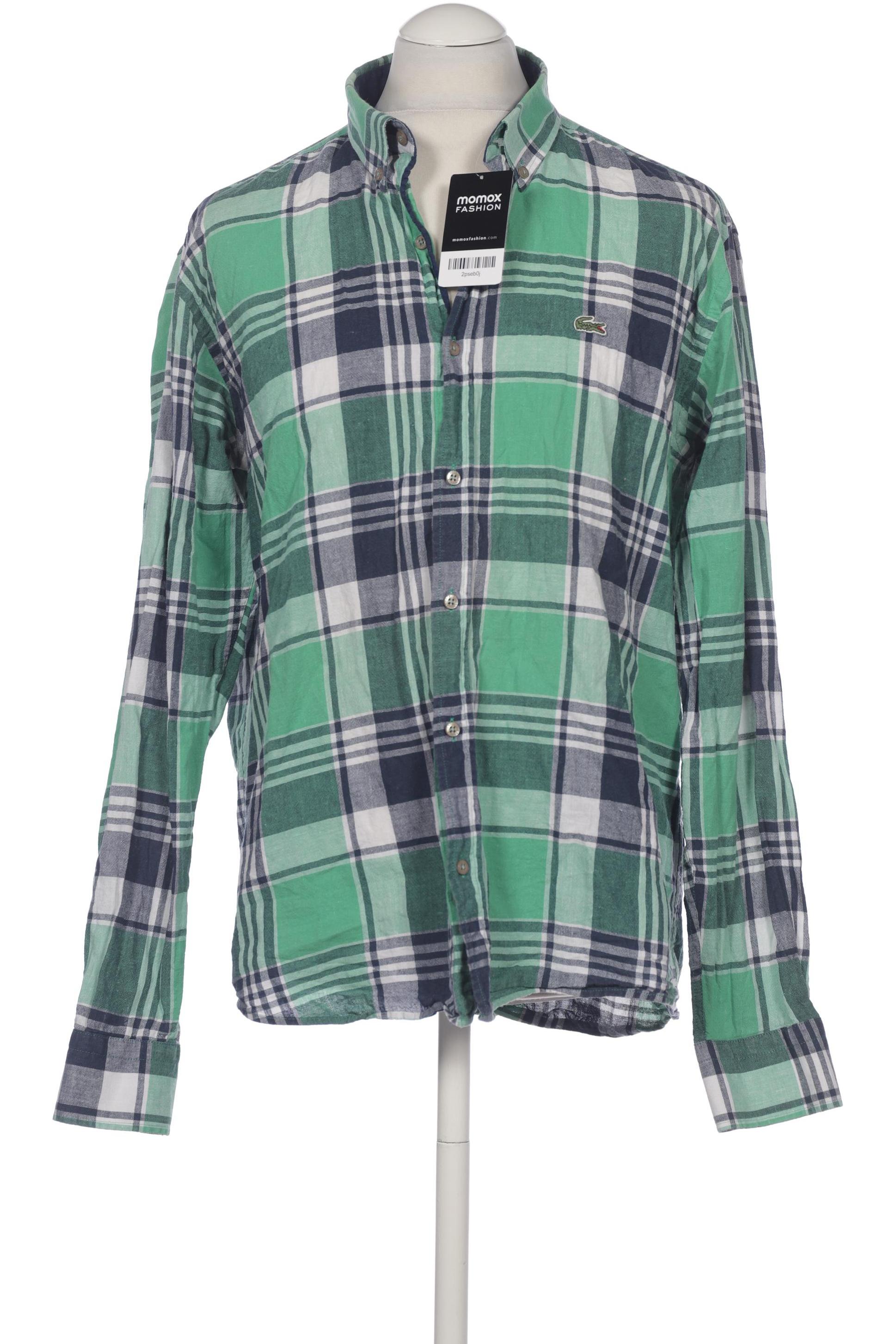 

Lacoste Herren Hemd, grün, Gr. 58
