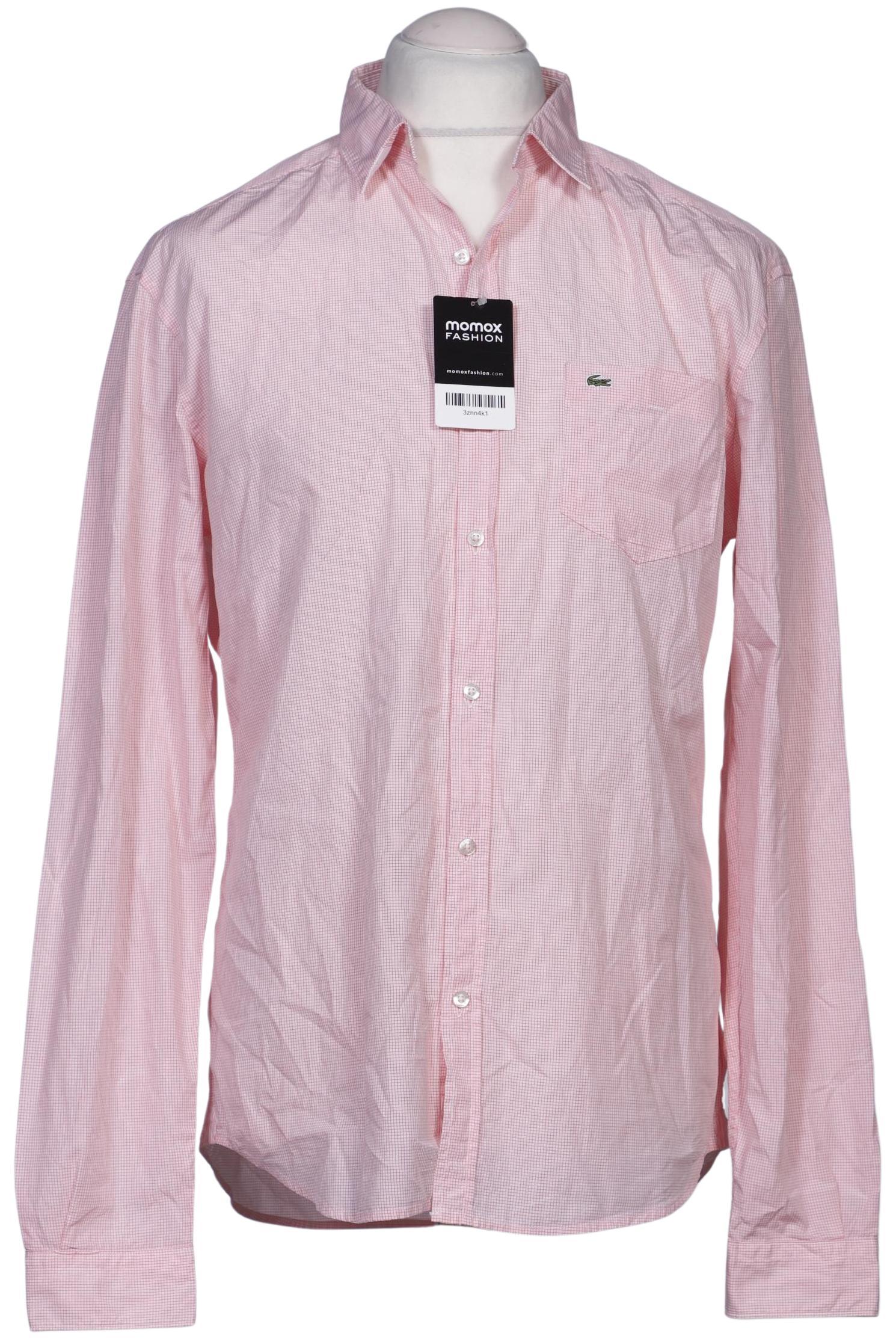 

Lacoste Herren Hemd, pink, Gr. 52