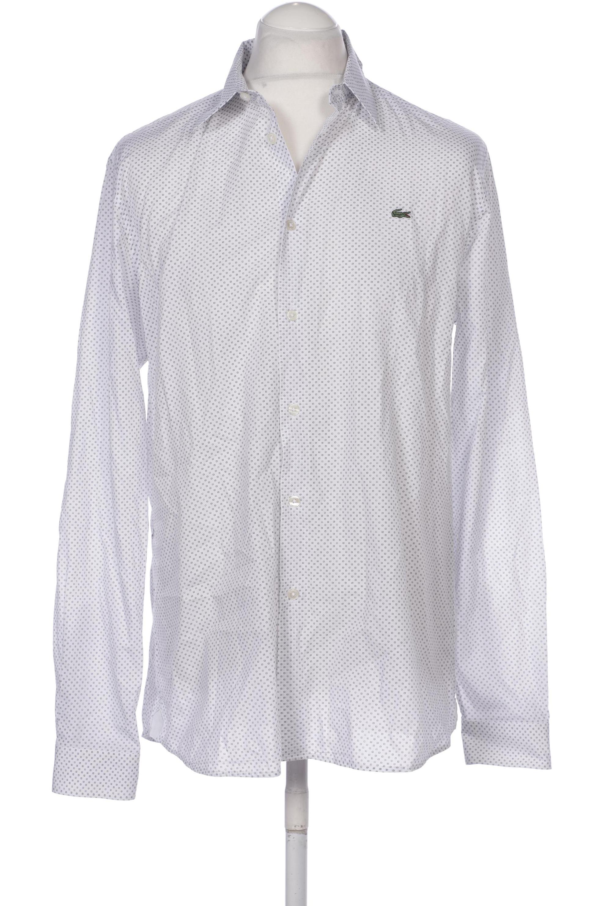 

Lacoste Herren Hemd, weiß, Gr. 52
