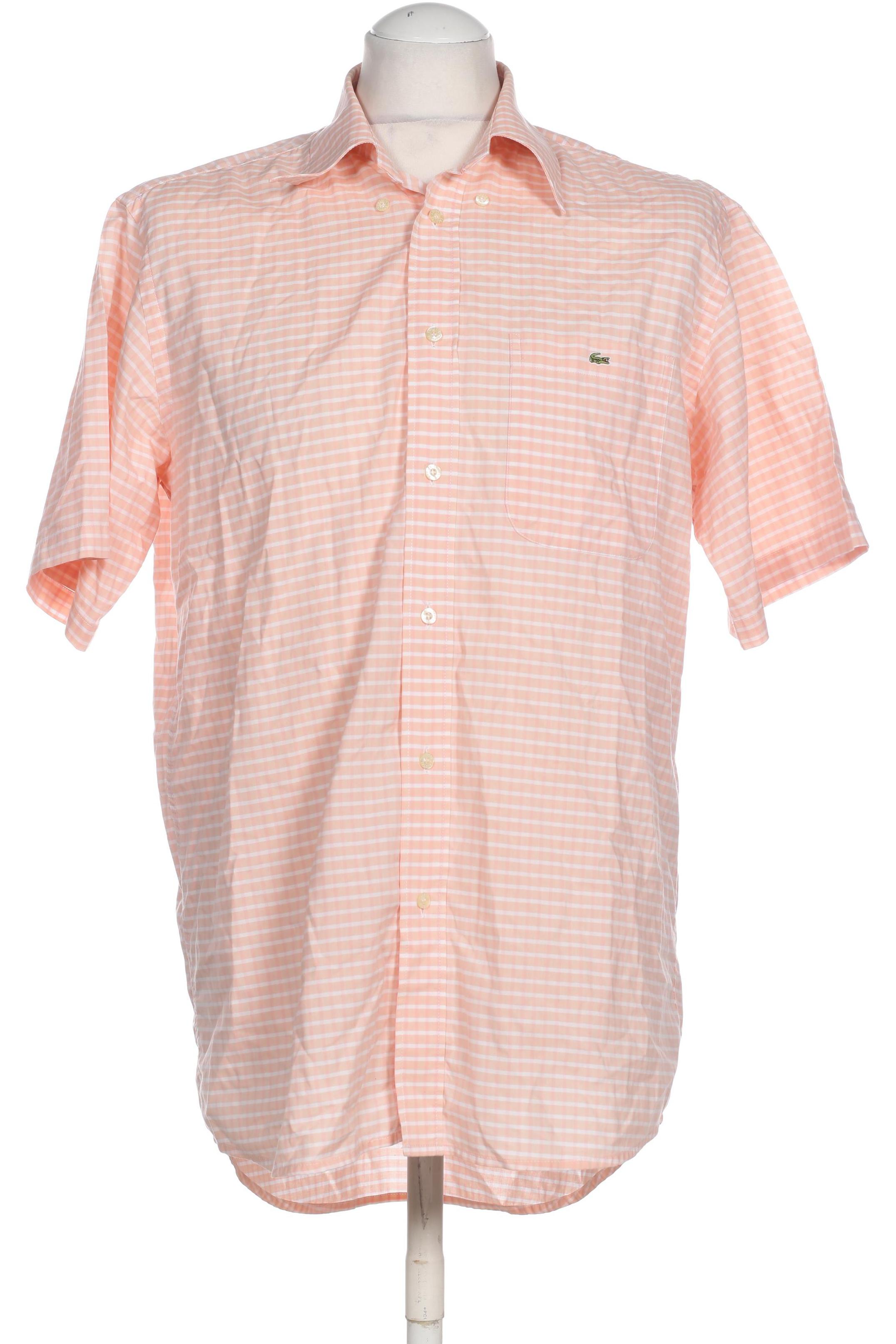 

Lacoste Herren Hemd, orange, Gr. 48