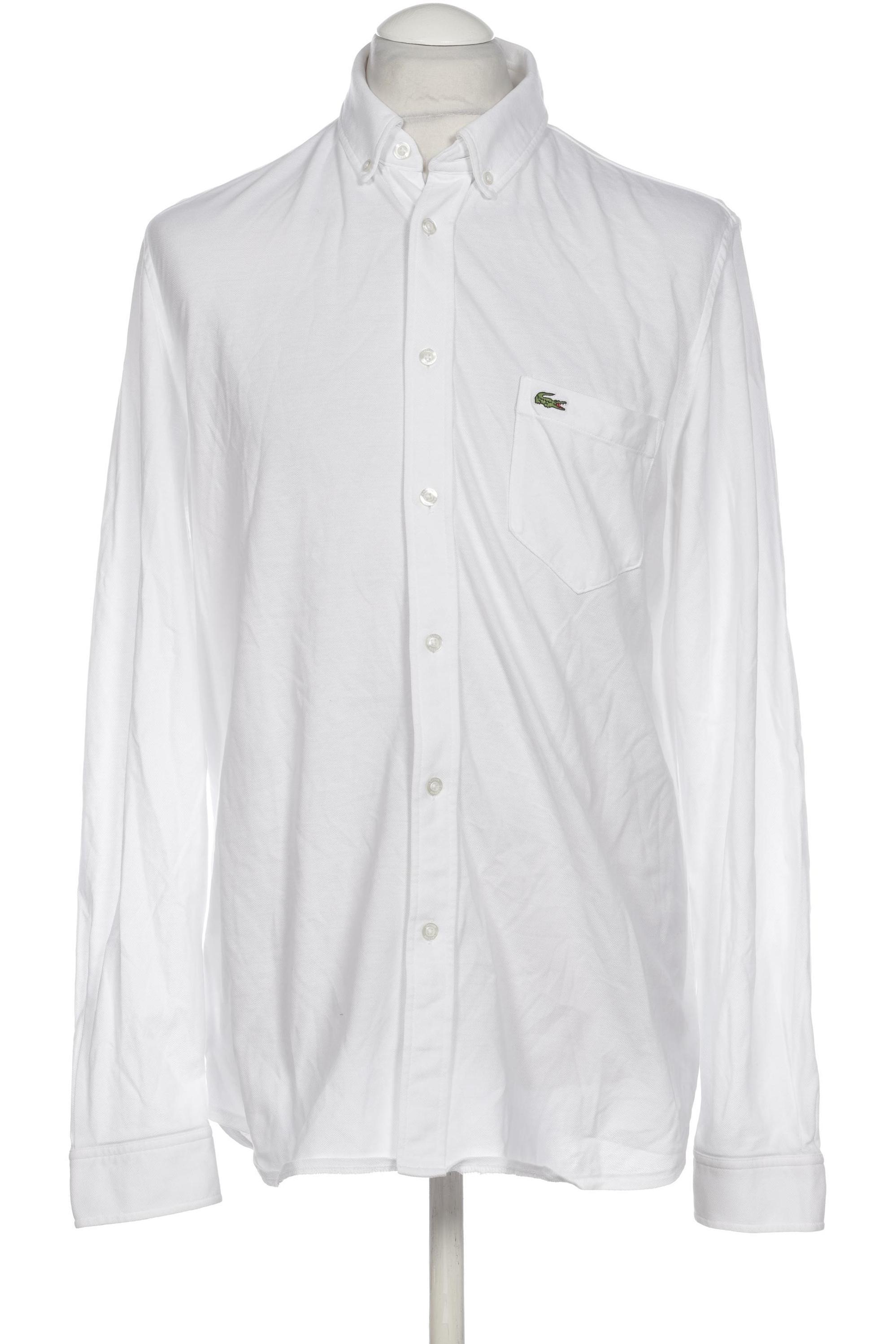 

Lacoste Herren Hemd, weiß, Gr.
