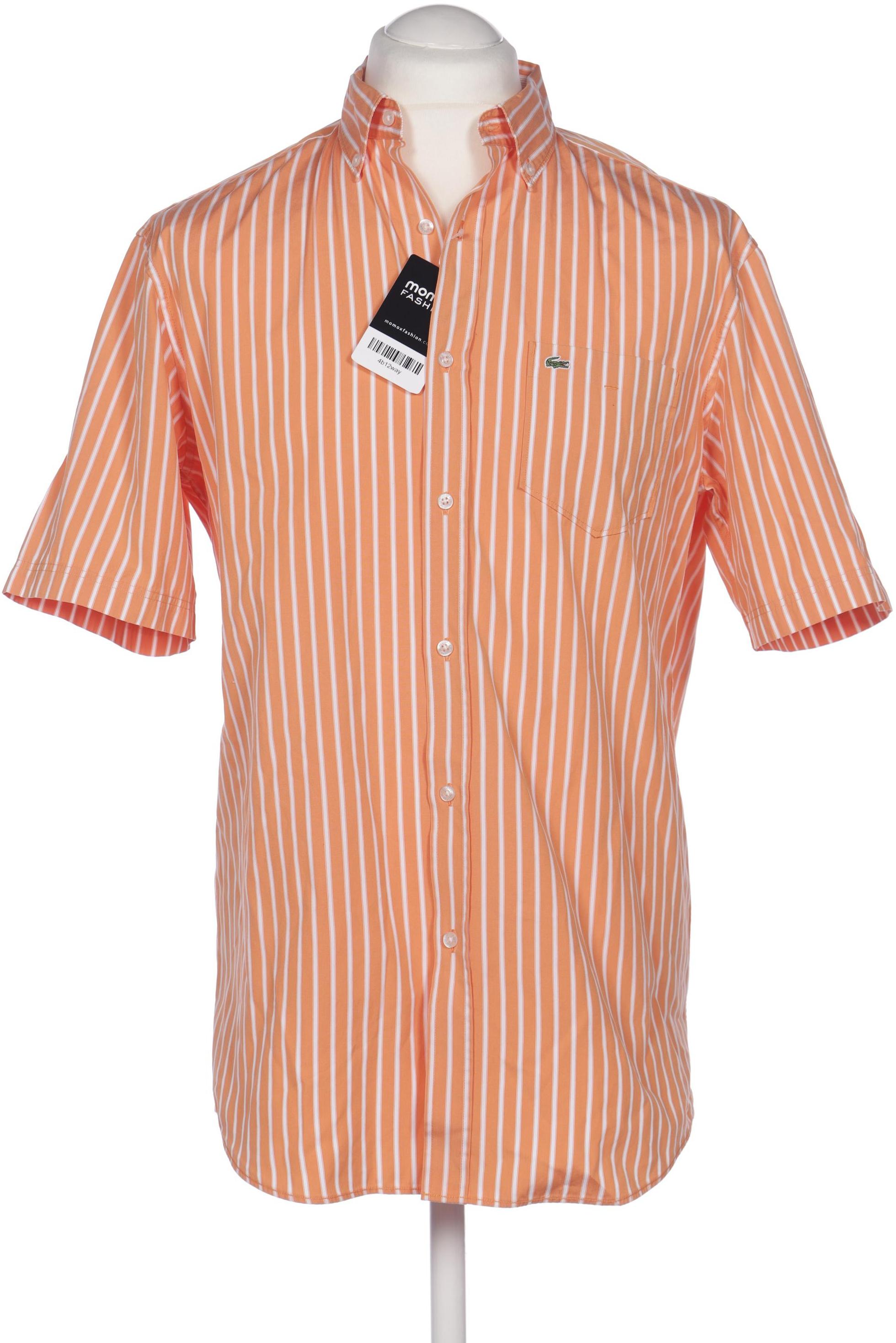 

Lacoste Herren Hemd, orange, Gr. 50
