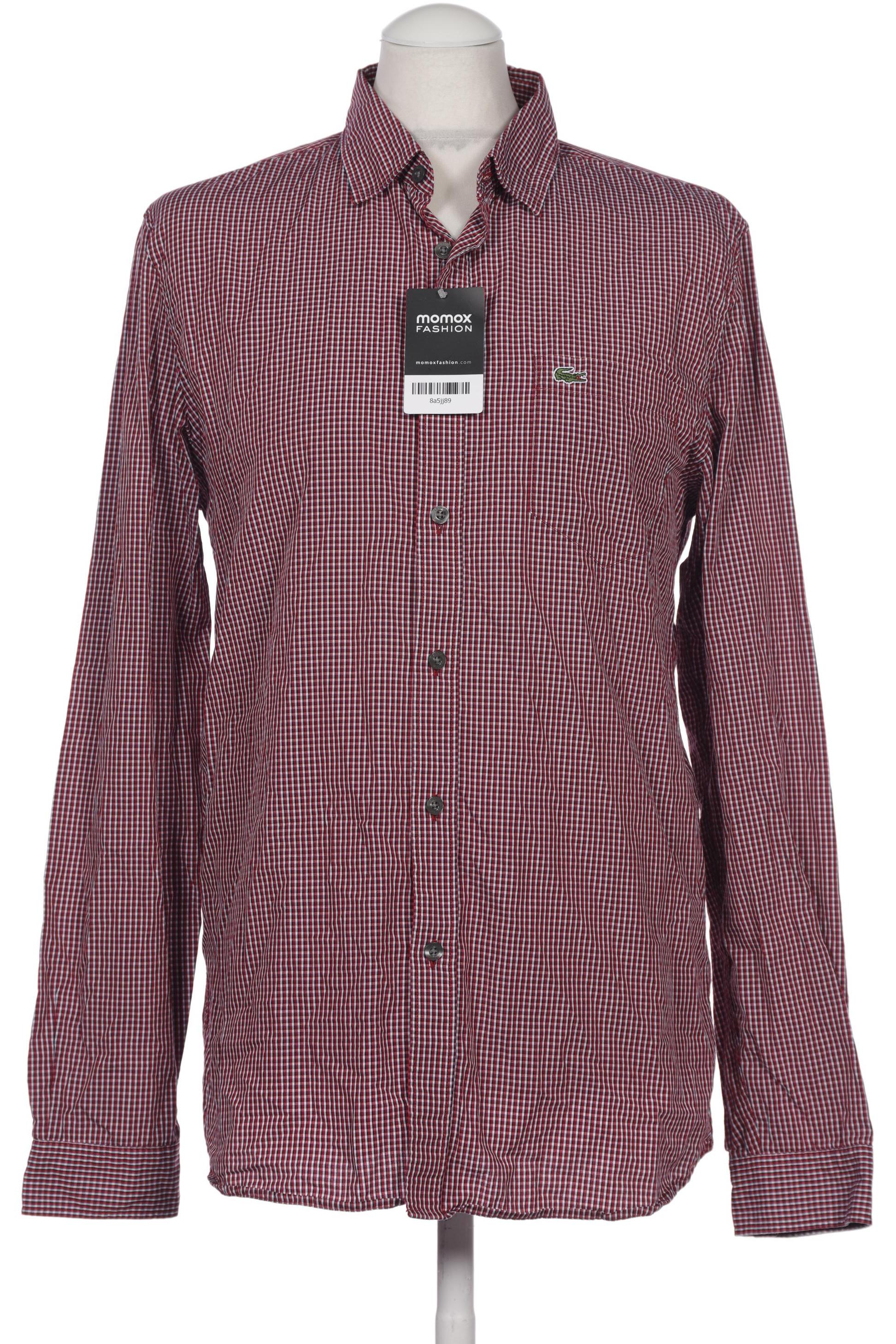

Lacoste Herren Hemd, bordeaux