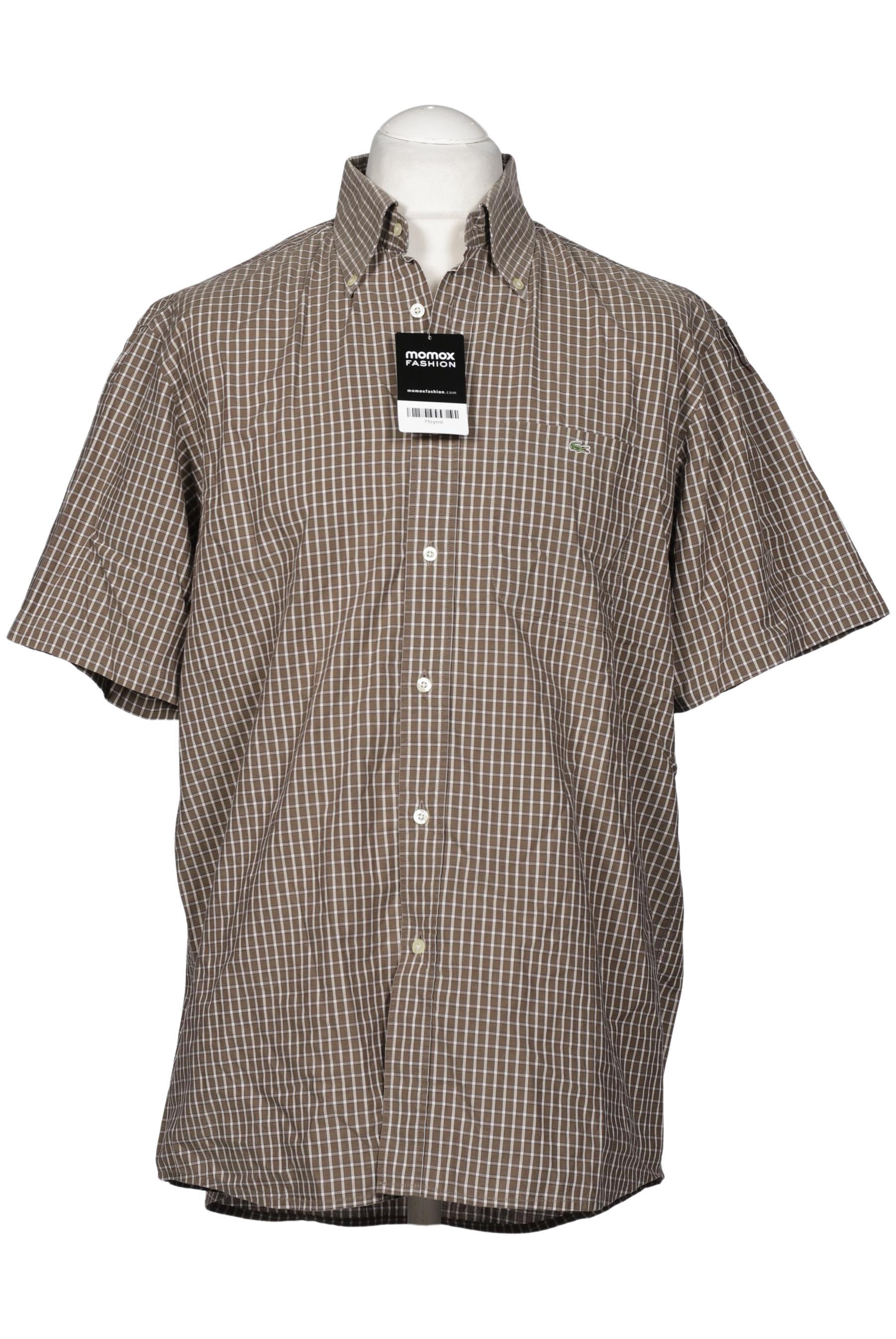 

Lacoste Herren Hemd, braun, Gr. 54