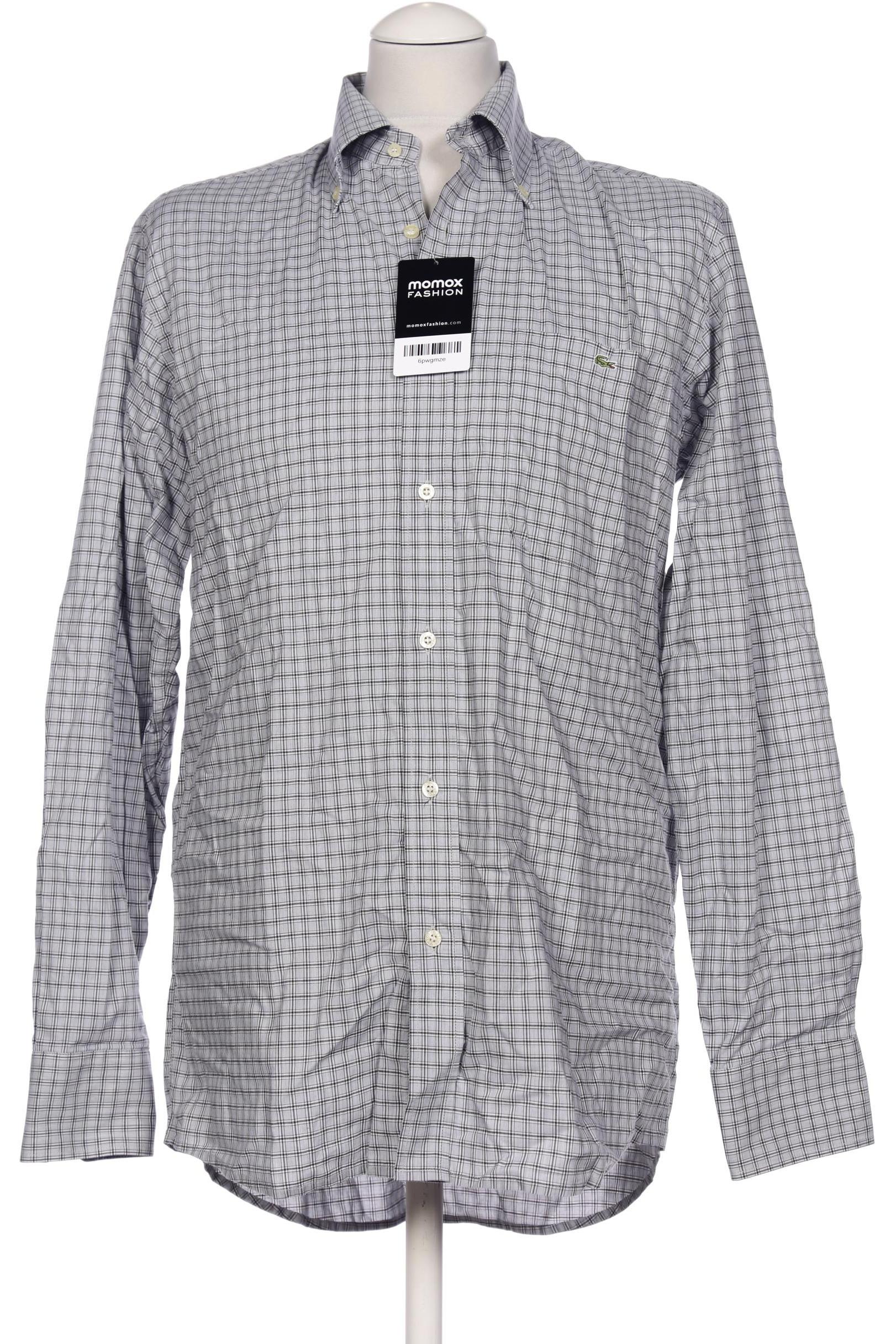

Lacoste Herren Hemd, grau, Gr. 48