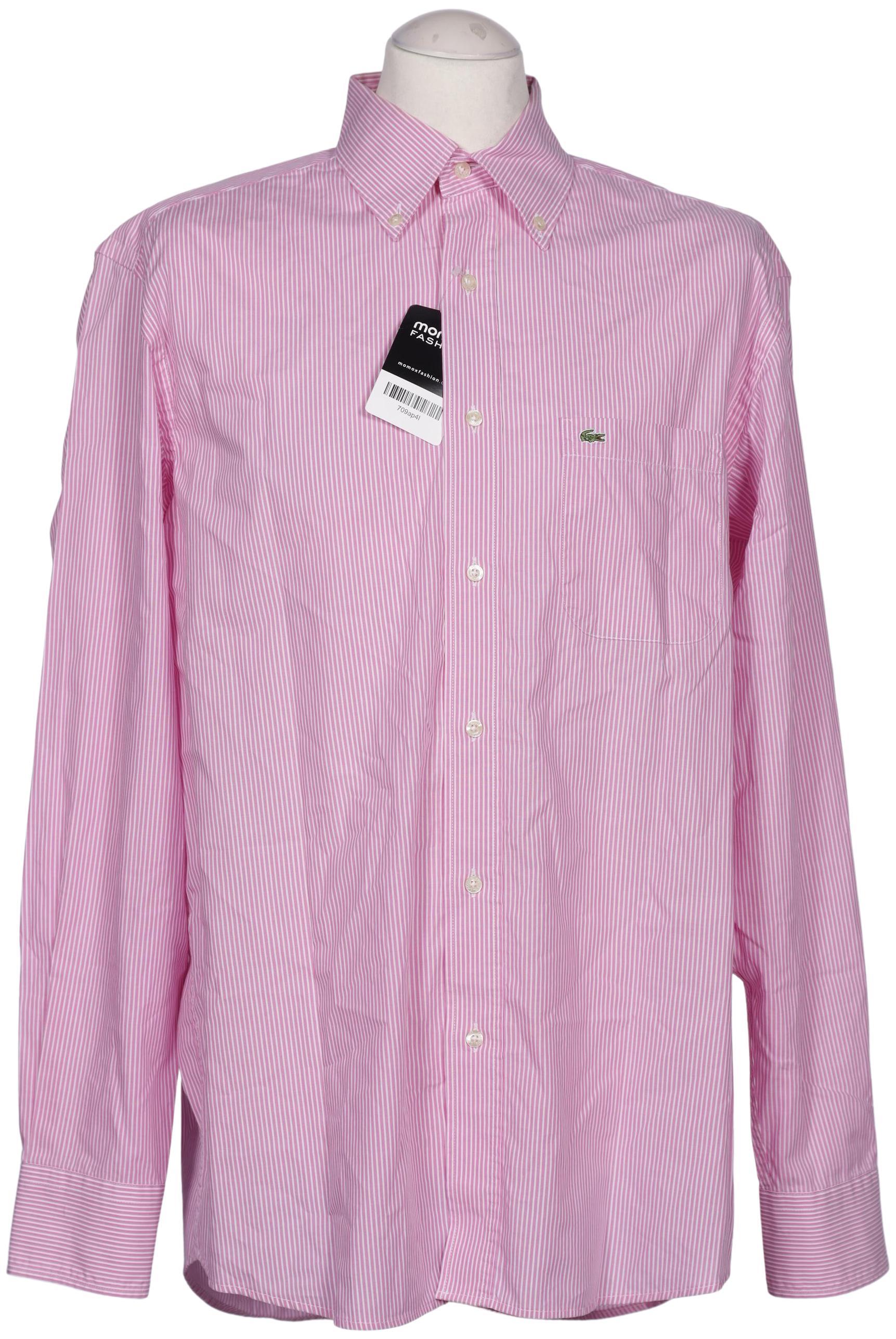 

Lacoste Herren Hemd, pink, Gr. 52