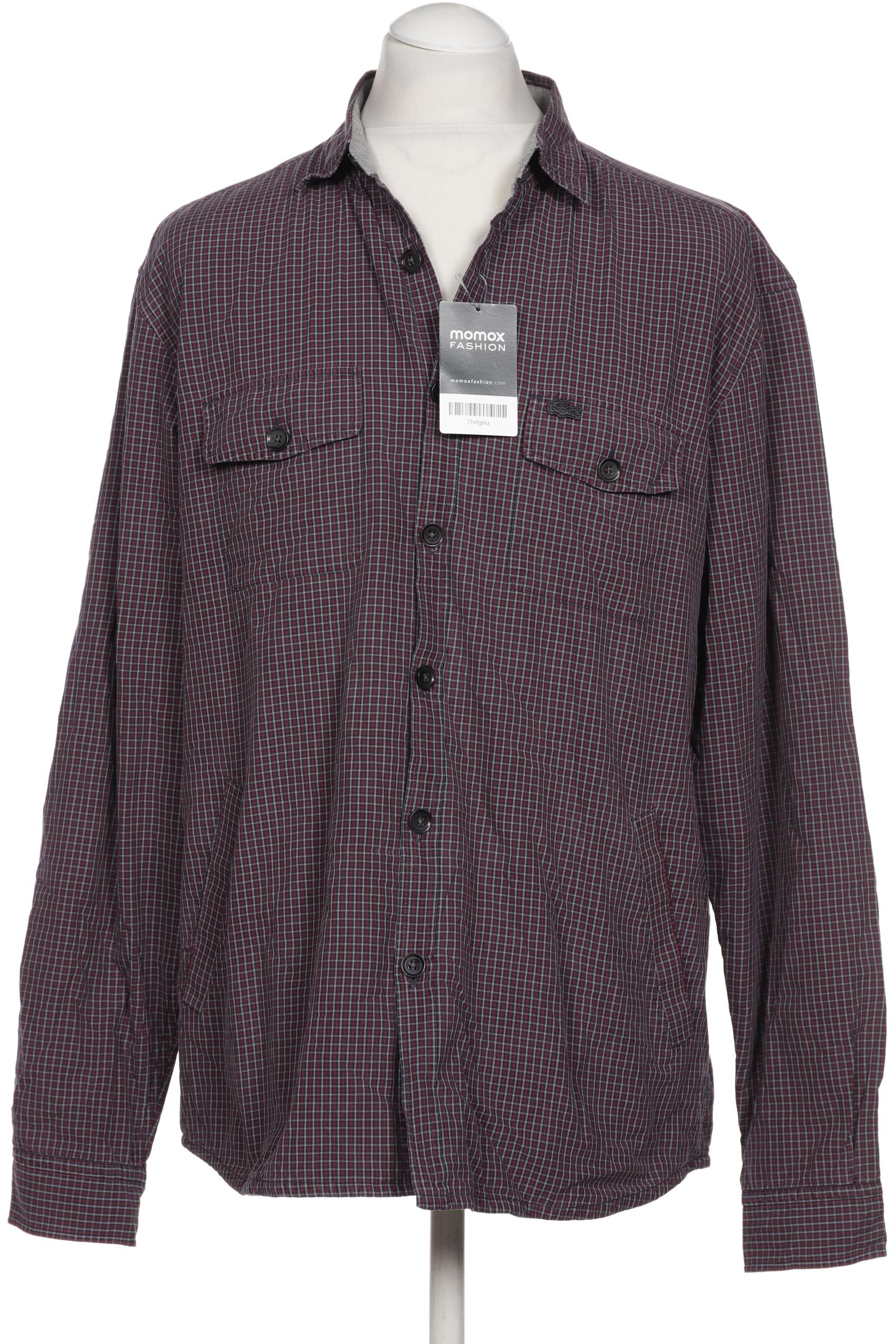 

Lacoste Herren Hemd, bordeaux