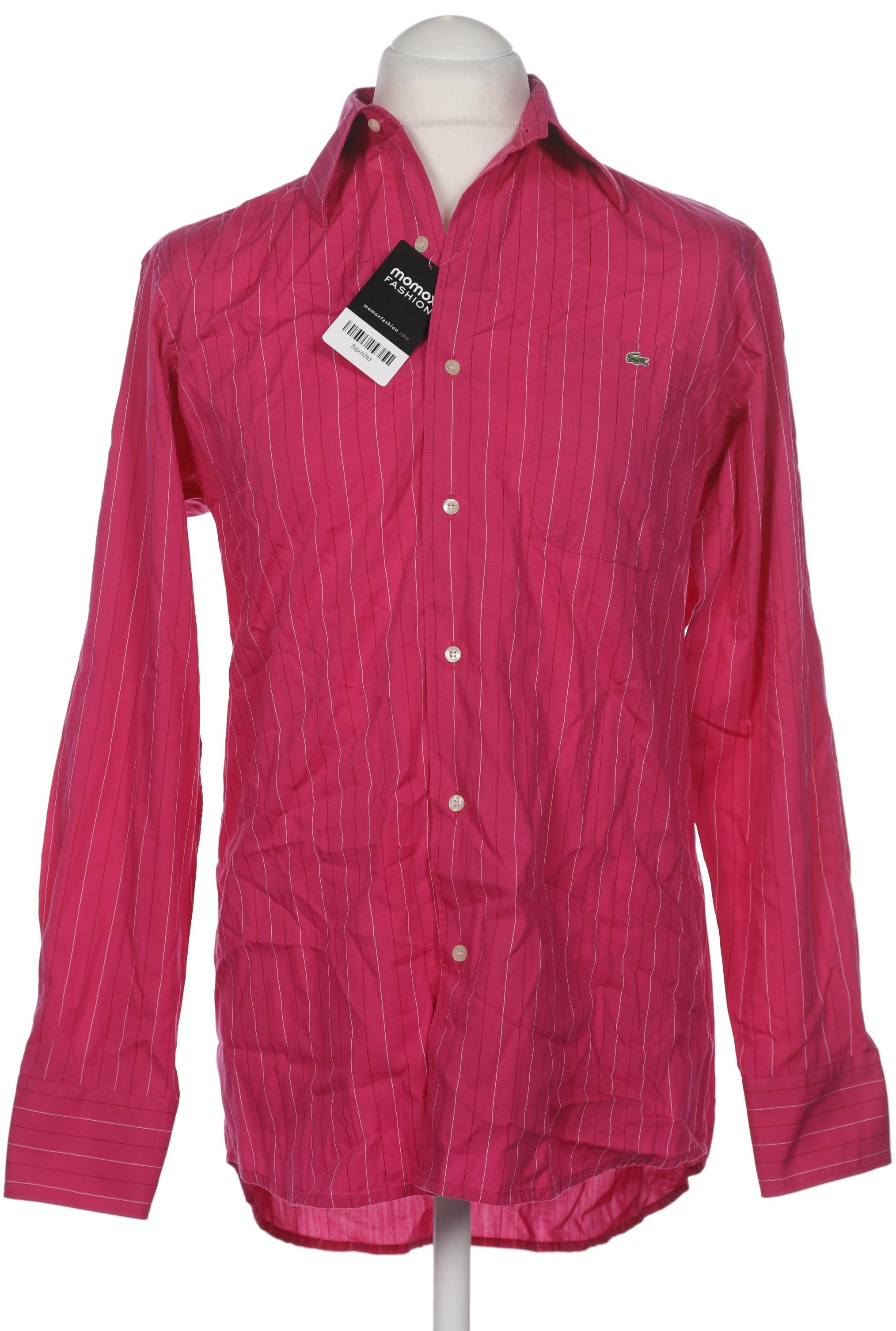 

Lacoste Herren Hemd, pink, Gr. 52