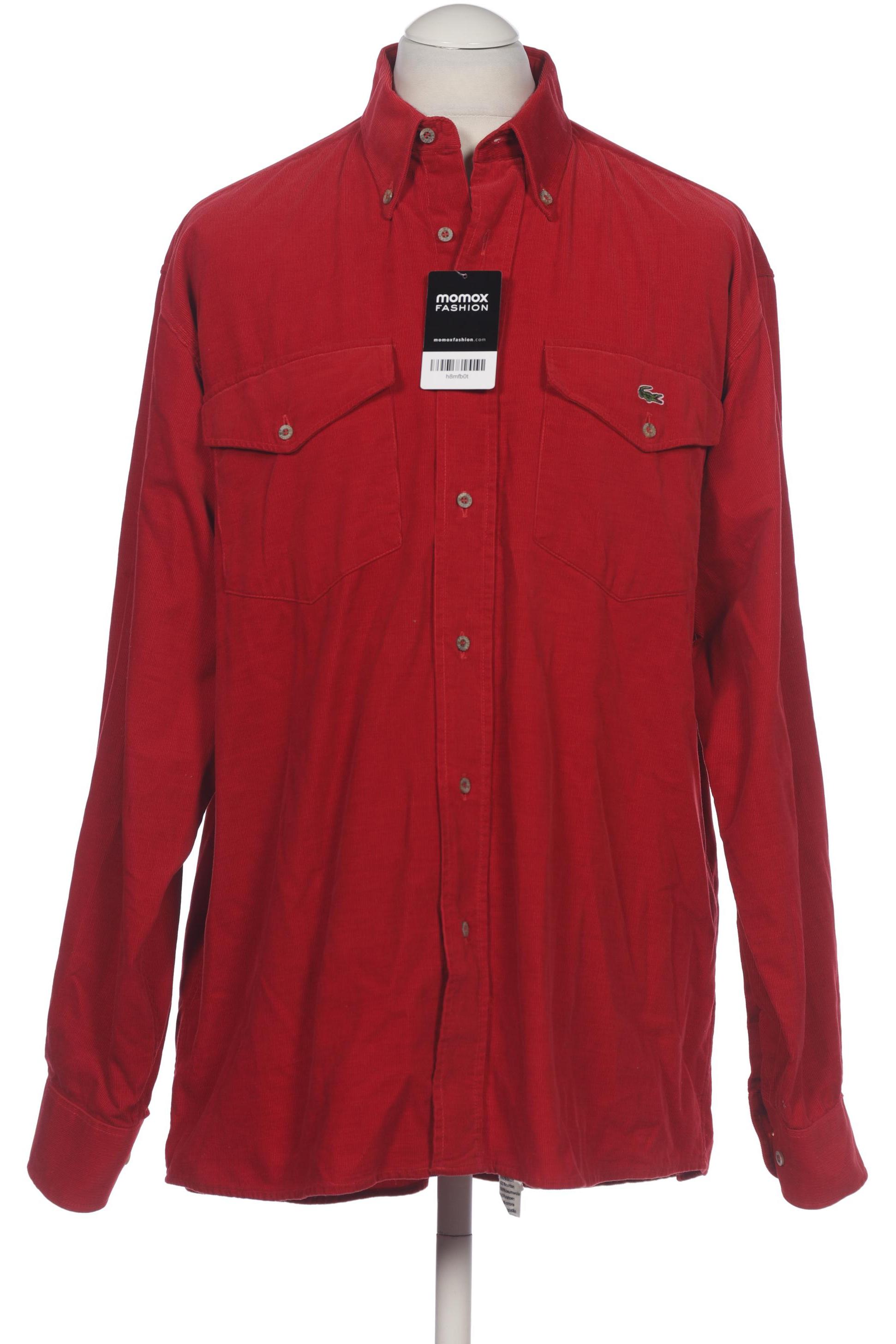 

Lacoste Herren Hemd, rot, Gr. 52