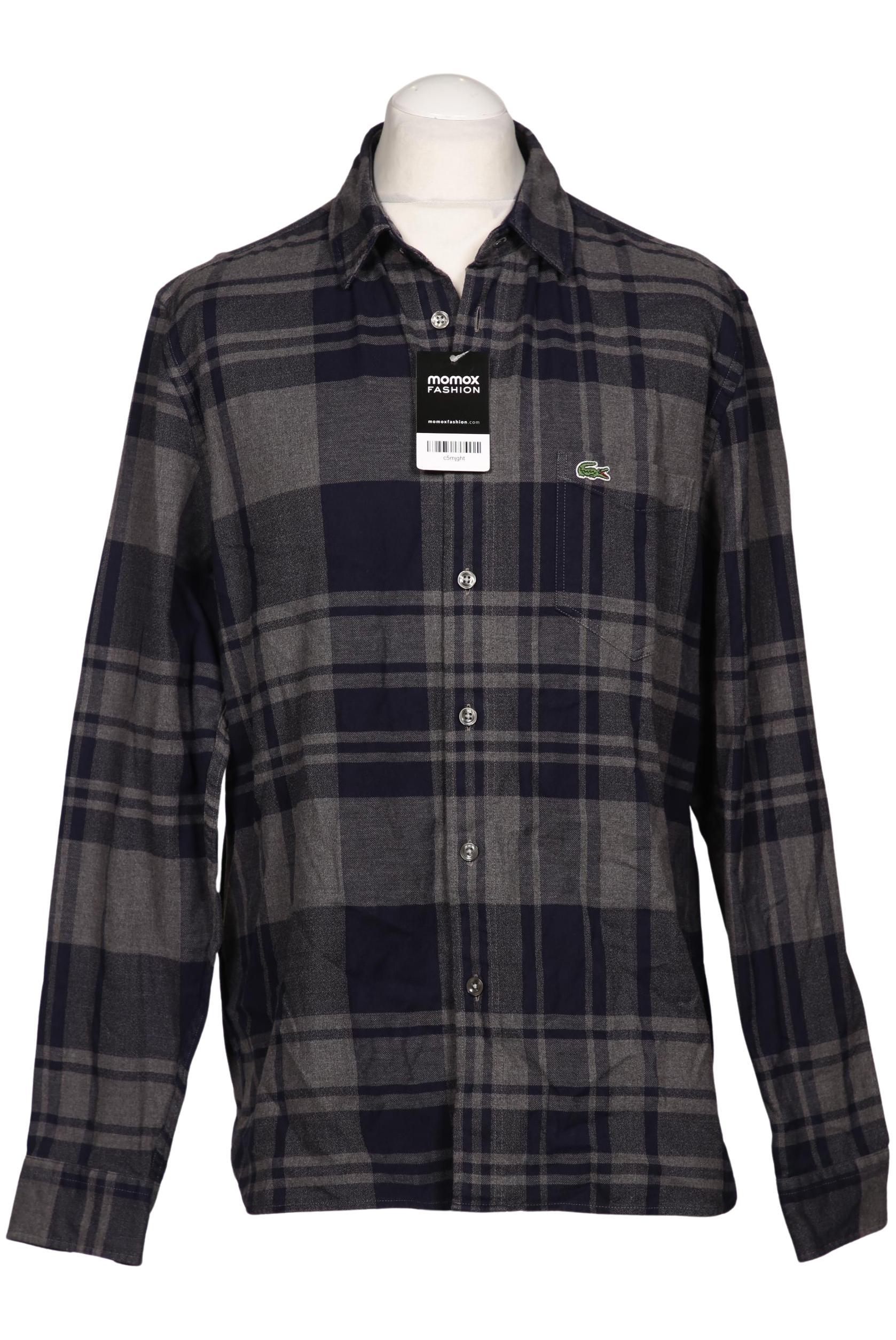 

Lacoste Herren Hemd, grau, Gr. 54