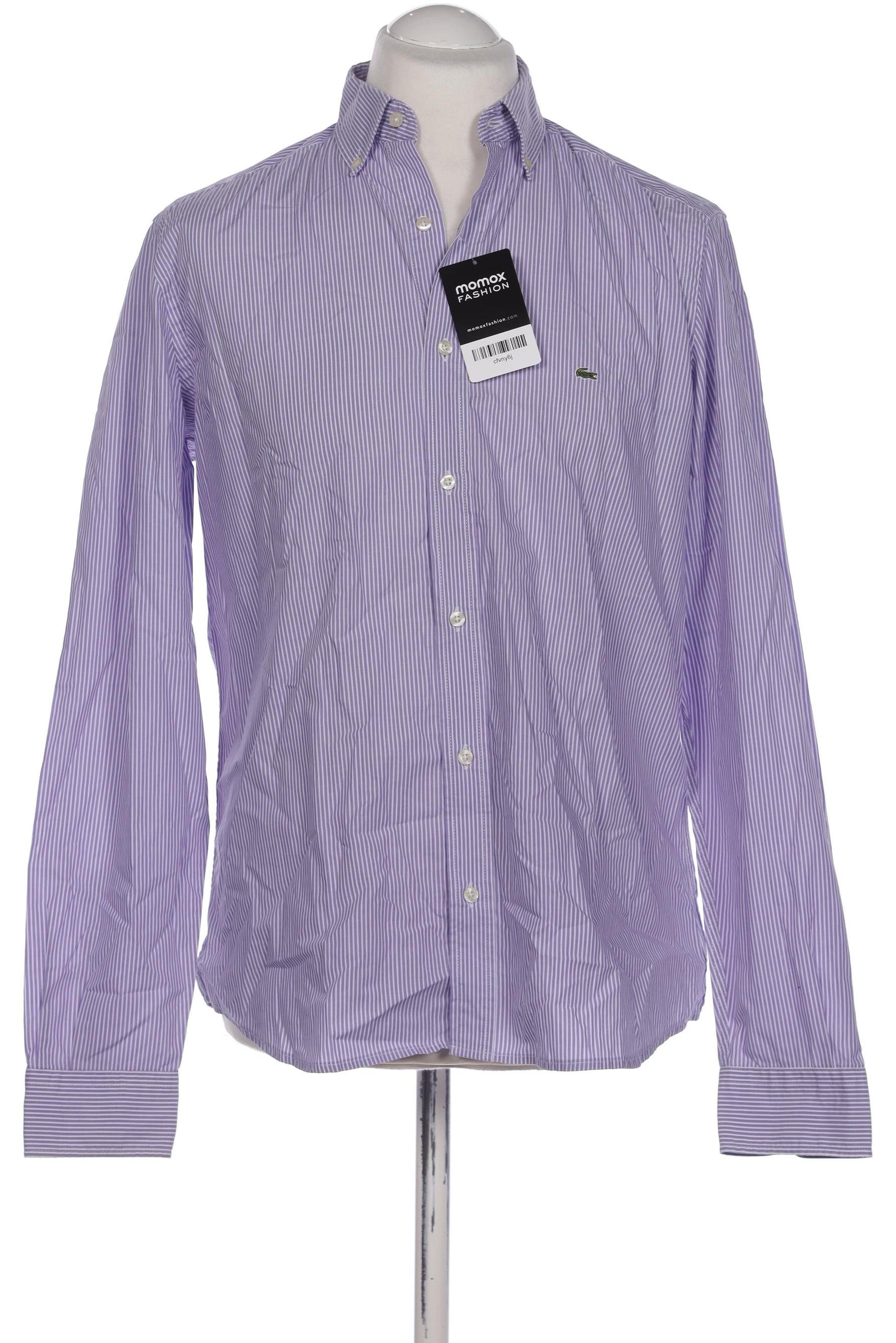 

Lacoste Herren Hemd, flieder, Gr. 52