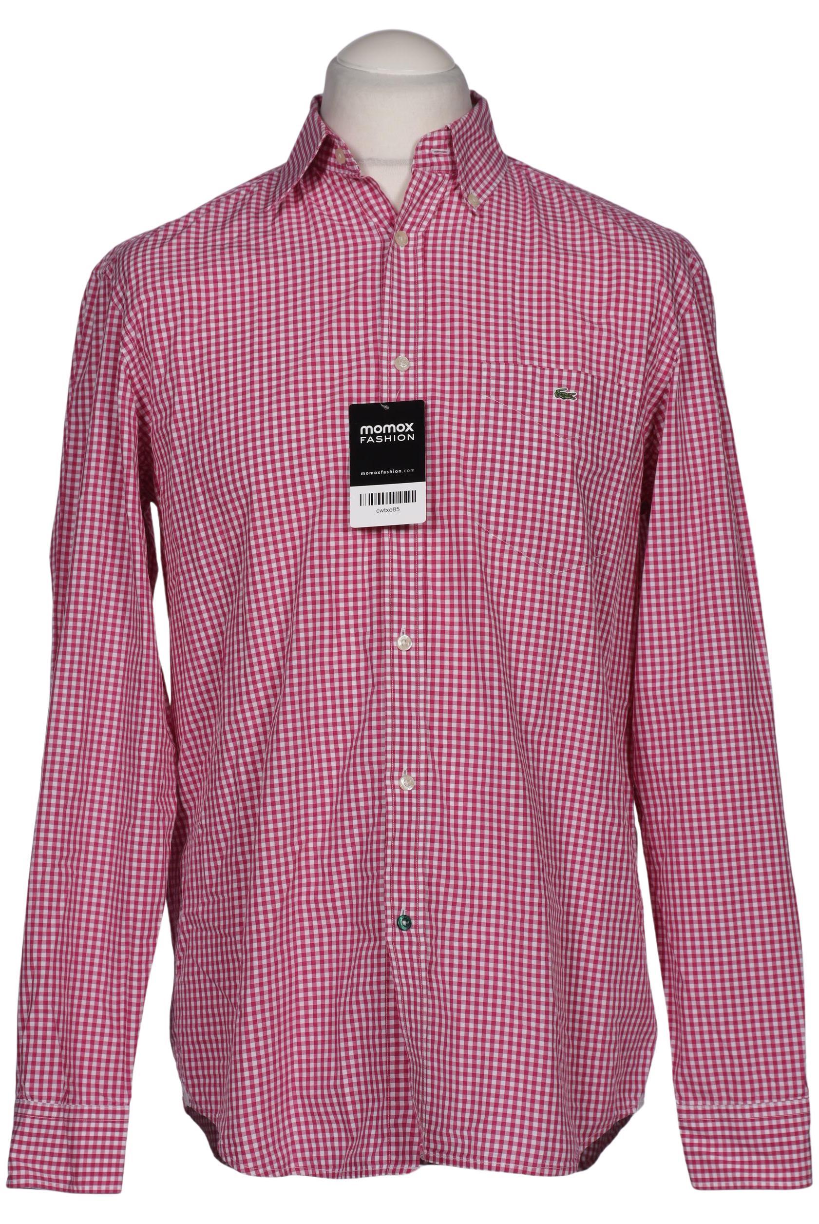 

Lacoste Herren Hemd, pink, Gr. 50