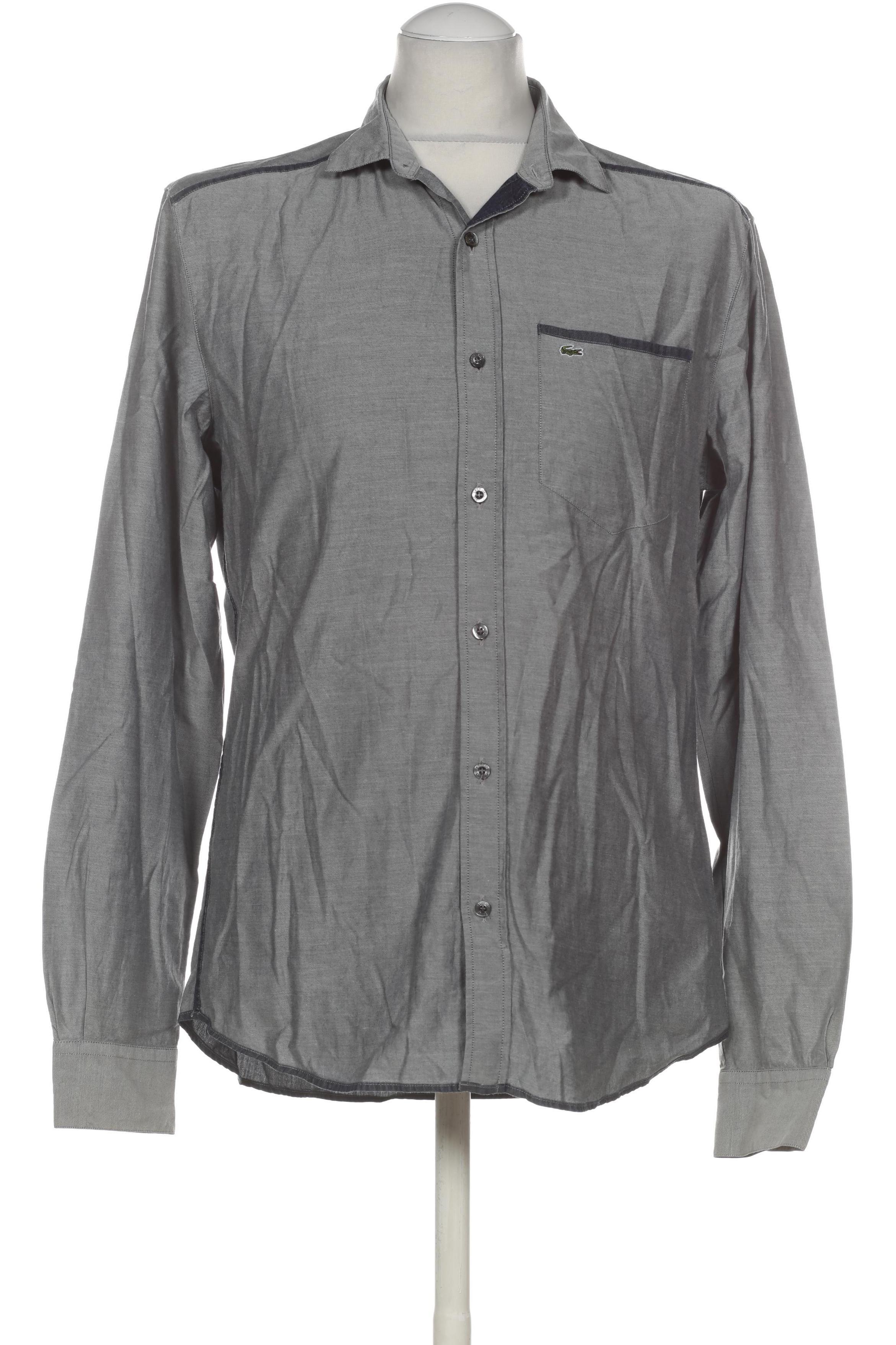 

Lacoste Herren Hemd, grau, Gr.