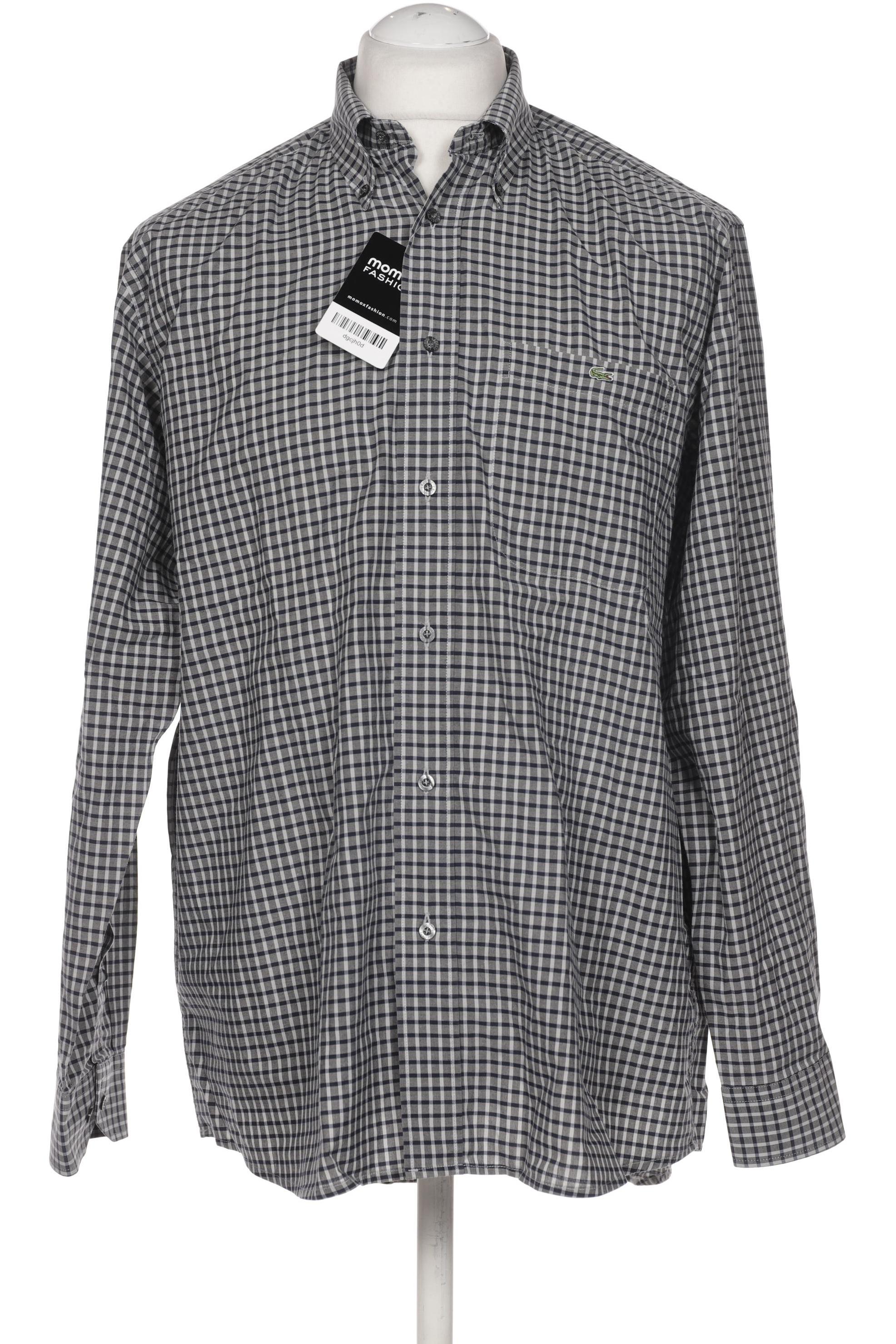 

Lacoste Herren Hemd, grau, Gr. 52