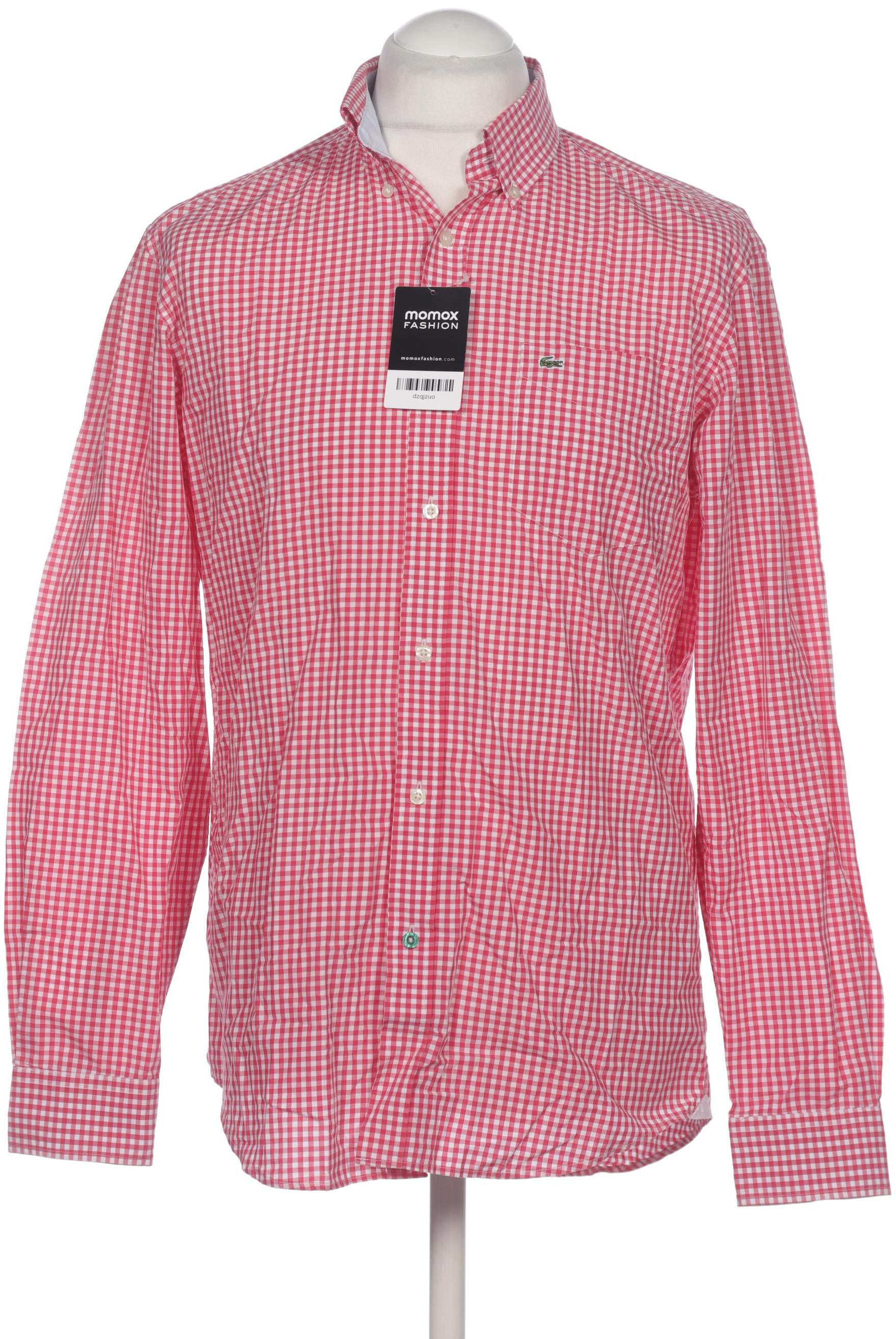 

Lacoste Herren Hemd, rot, Gr. 50