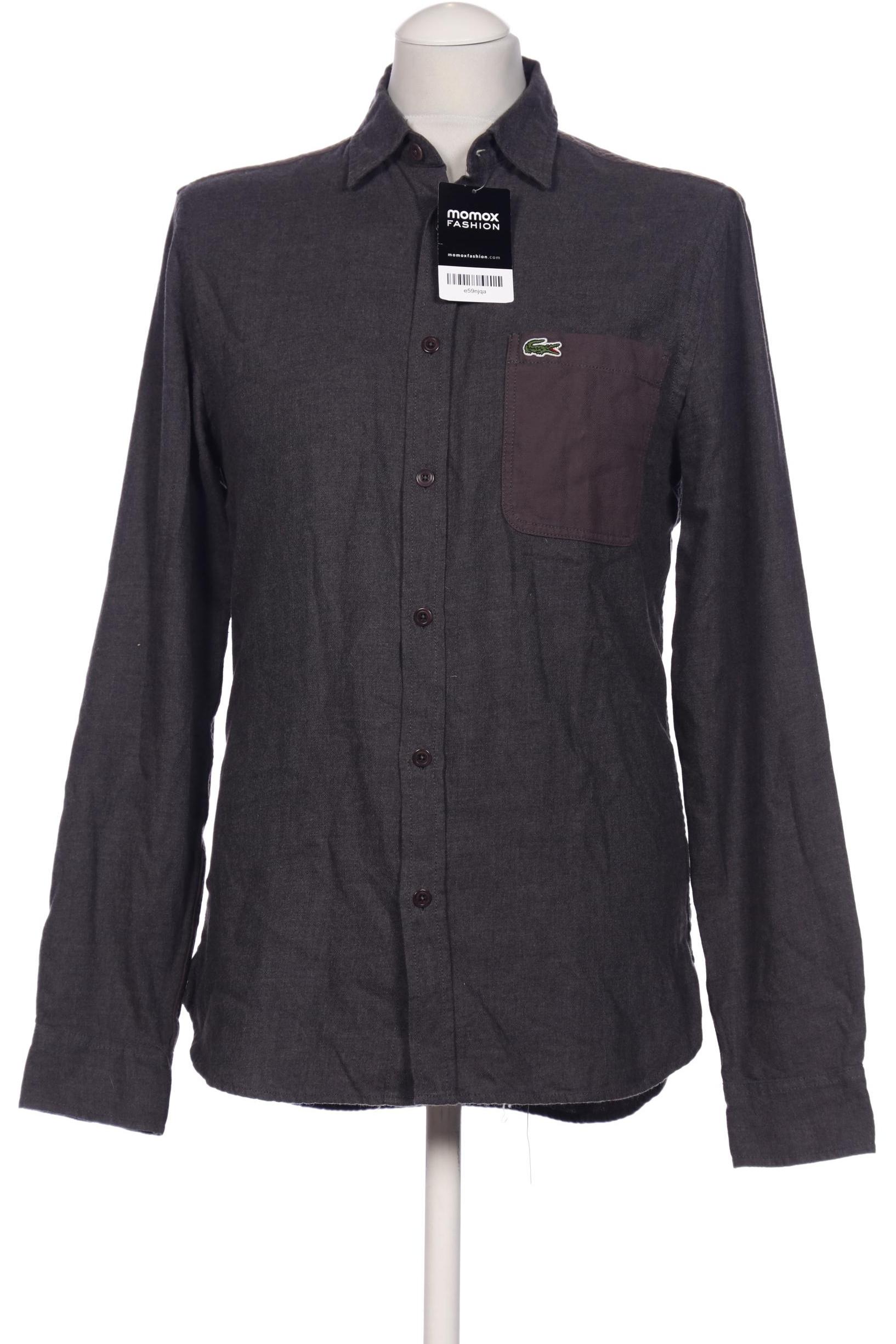 

Lacoste Herren Hemd, grau, Gr. 46