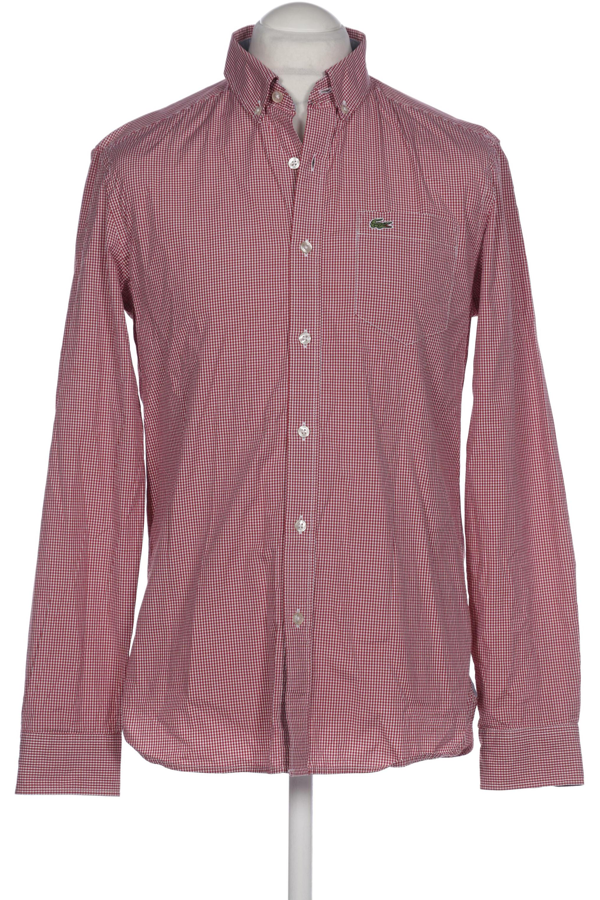 

Lacoste Herren Hemd, rot, Gr. 52