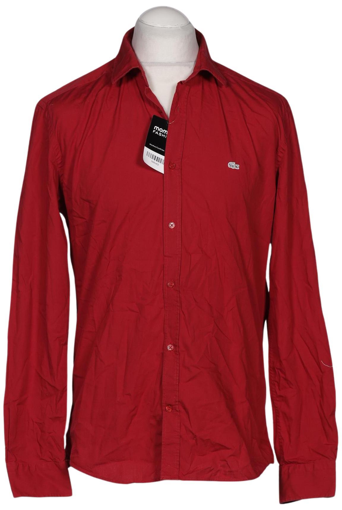 

Lacoste Herren Hemd, bordeaux, Gr. 52