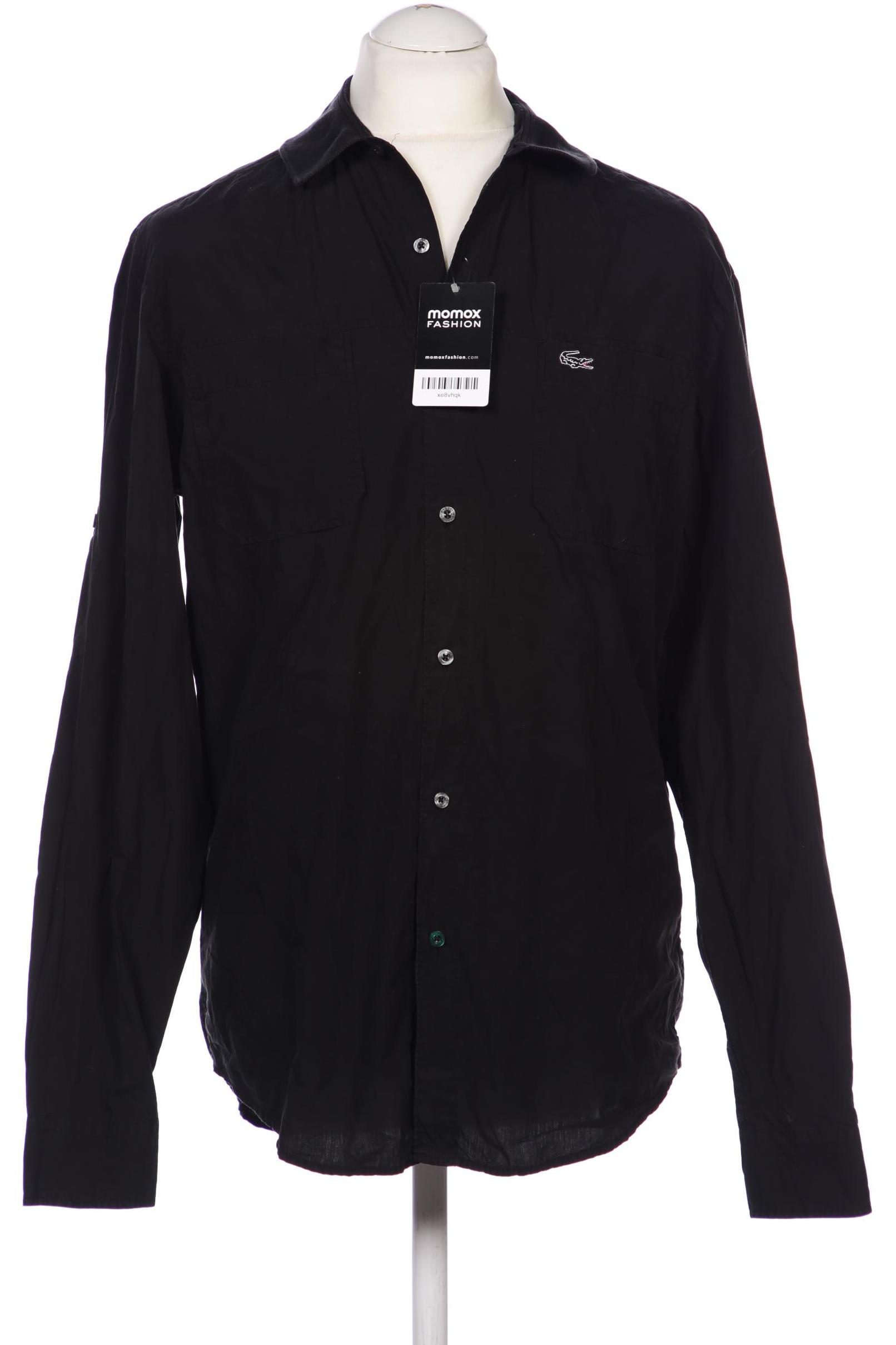 

Lacoste Herren Hemd, schwarz