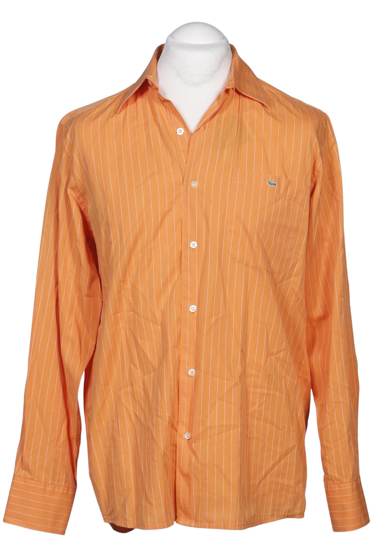 

Lacoste Herren Hemd, orange, Gr. 50