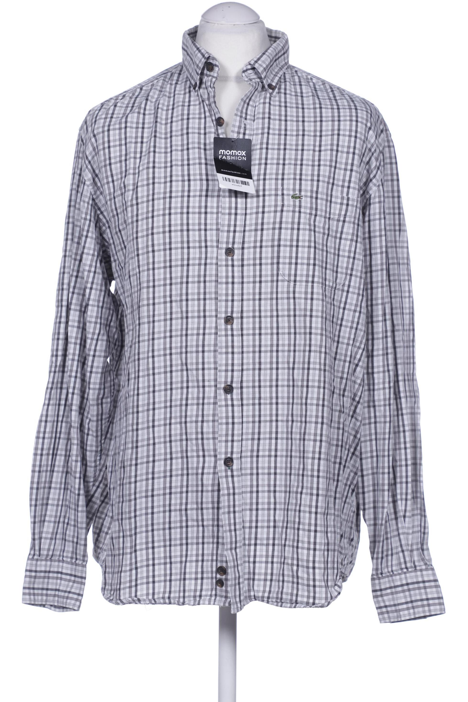 

Lacoste Herren Hemd, grau, Gr. 54