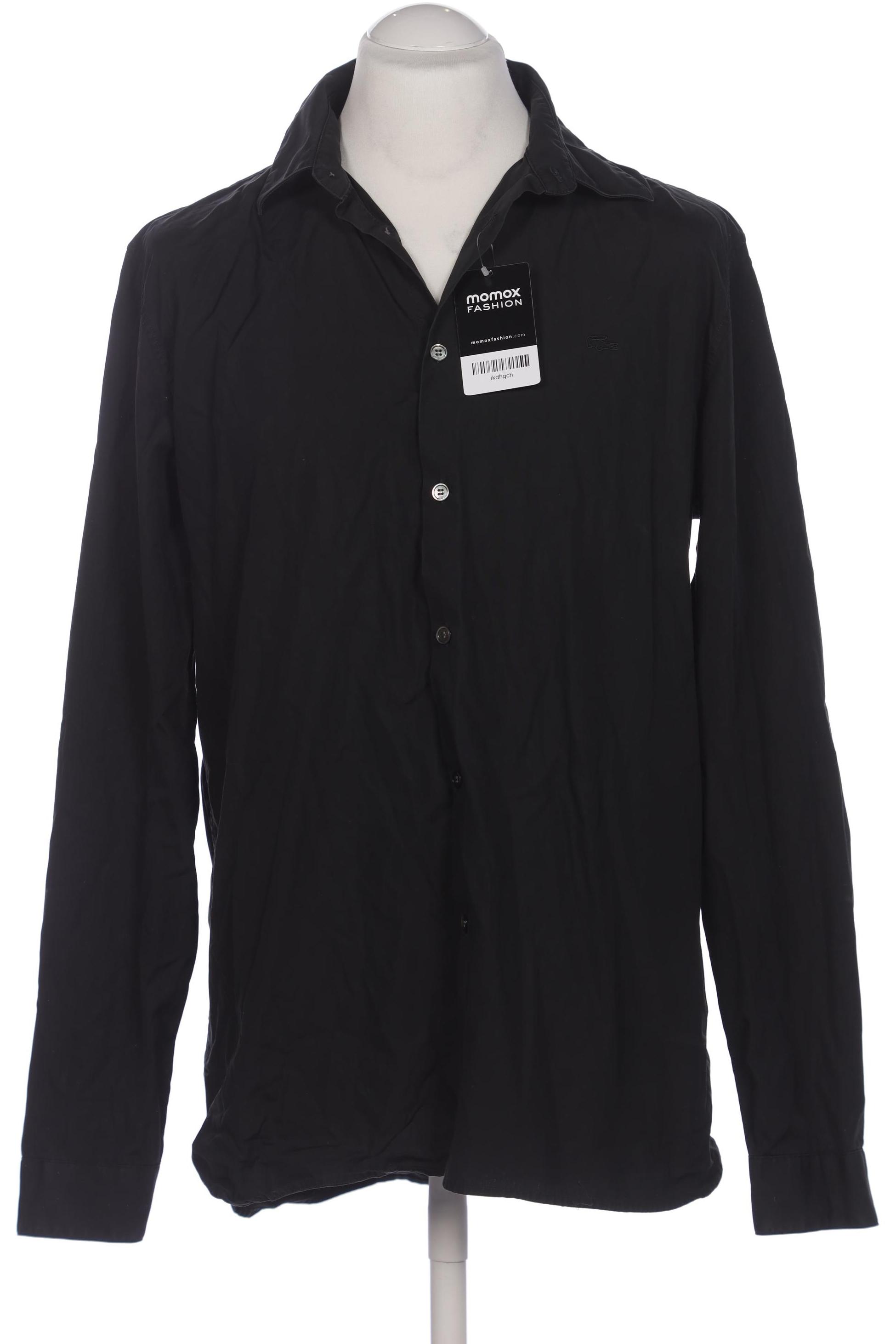 

Lacoste Herren Hemd, schwarz, Gr. 17.5