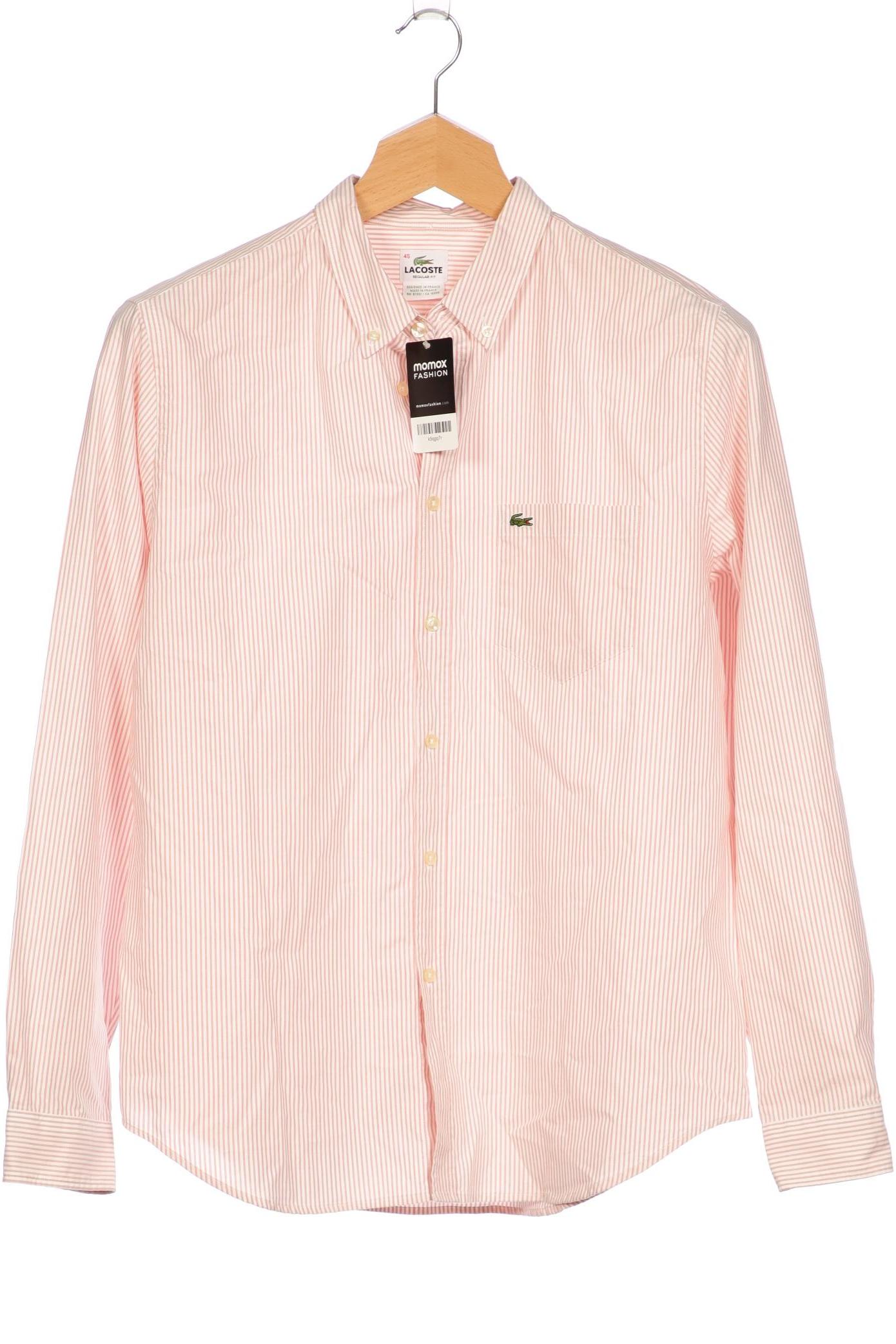 

Lacoste Herren Hemd, pink, Gr. 56