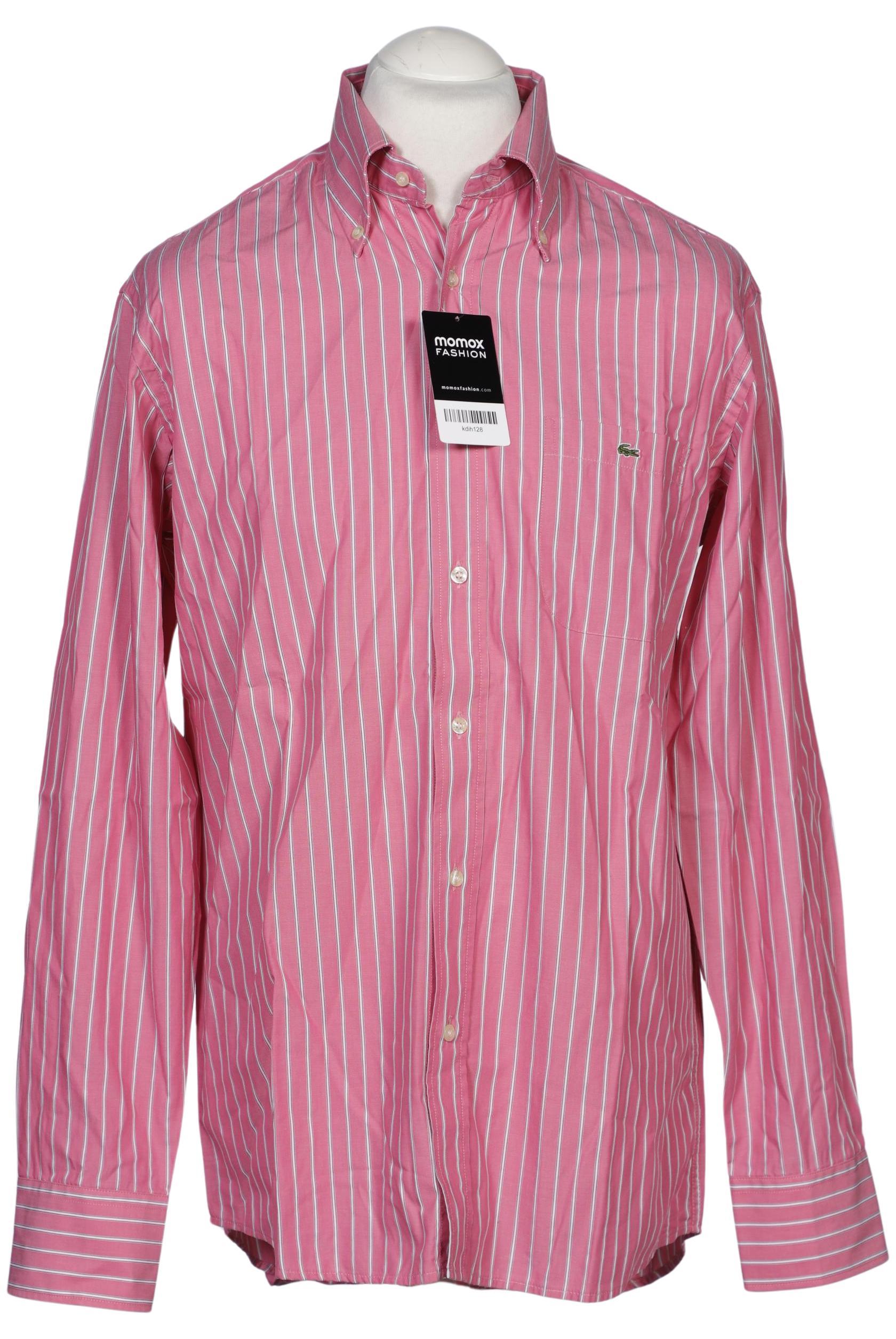 

Lacoste Herren Hemd, pink, Gr. 52