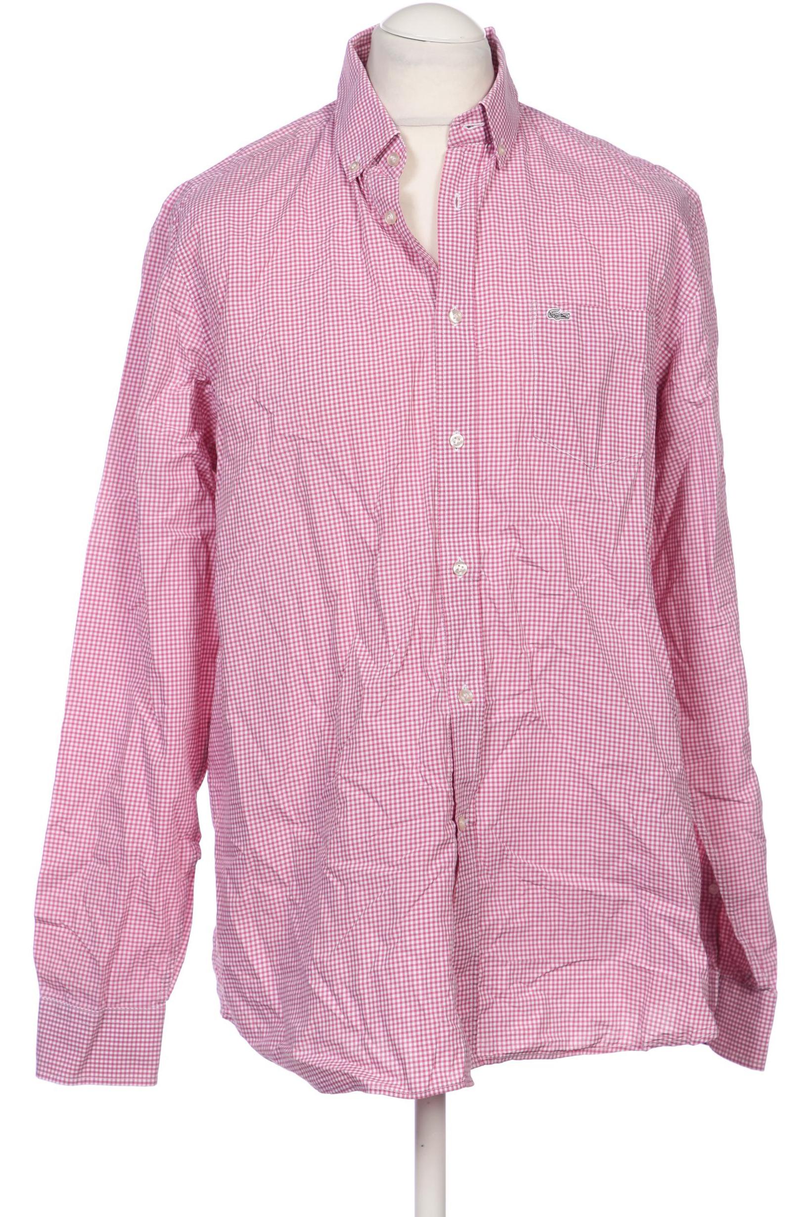 

Lacoste Herren Hemd, pink, Gr. 52