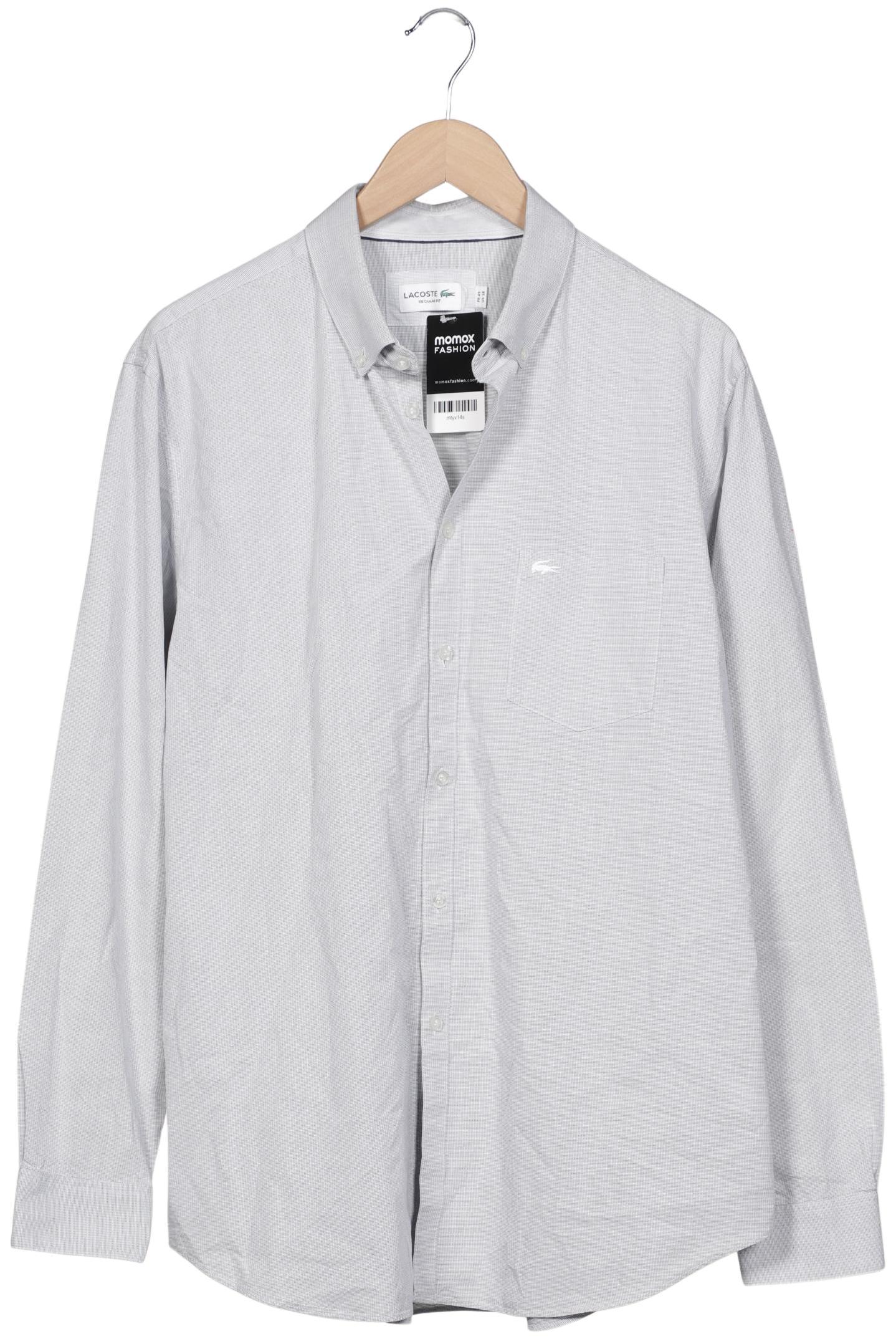 

Lacoste Herren Hemd, grau, Gr. 56