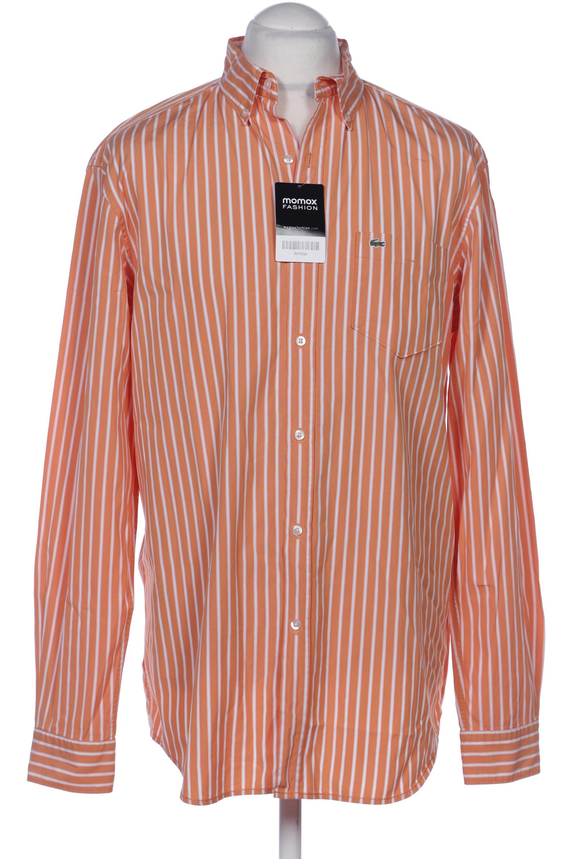 

Lacoste Herren Hemd, orange, Gr. 52