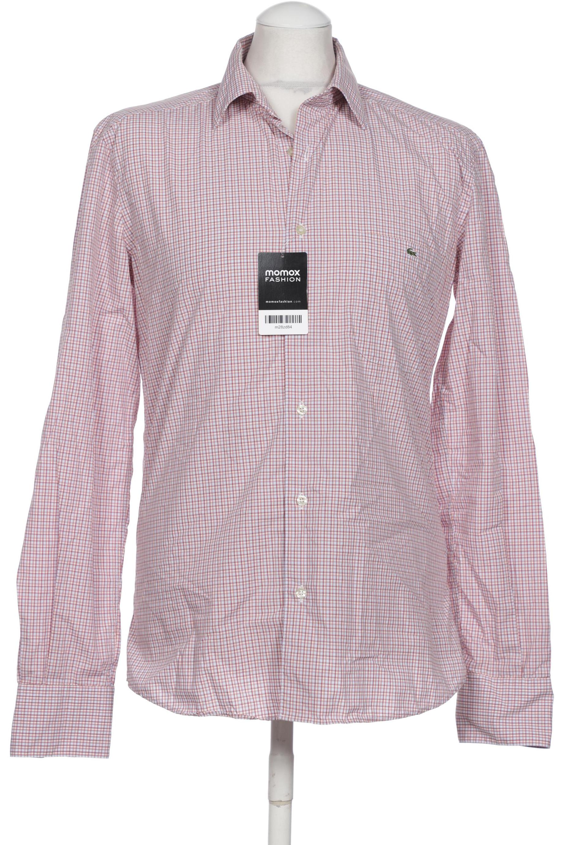 

Lacoste Herren Hemd, pink, Gr. 48