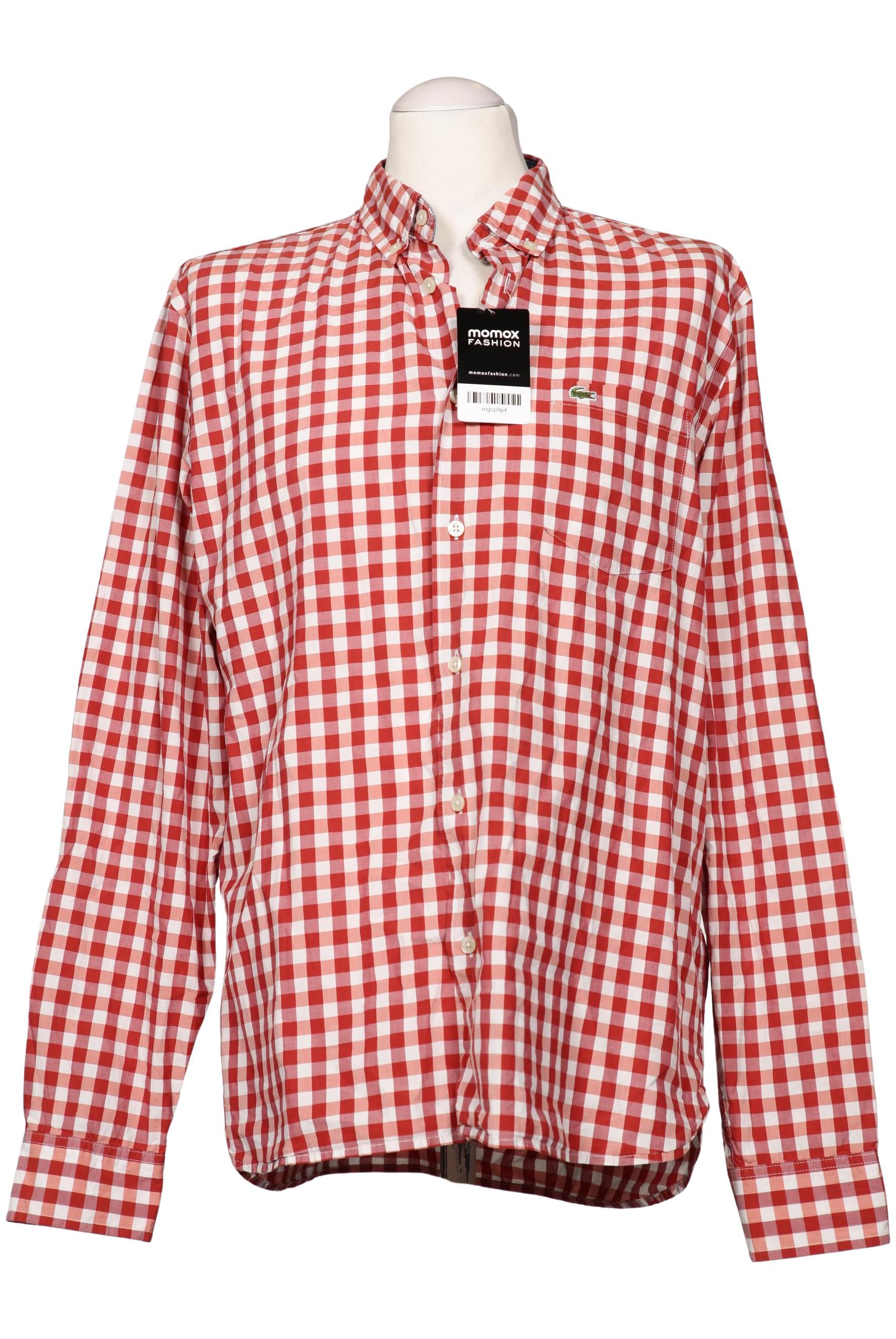 

Lacoste Herren Hemd, rot, Gr. 52