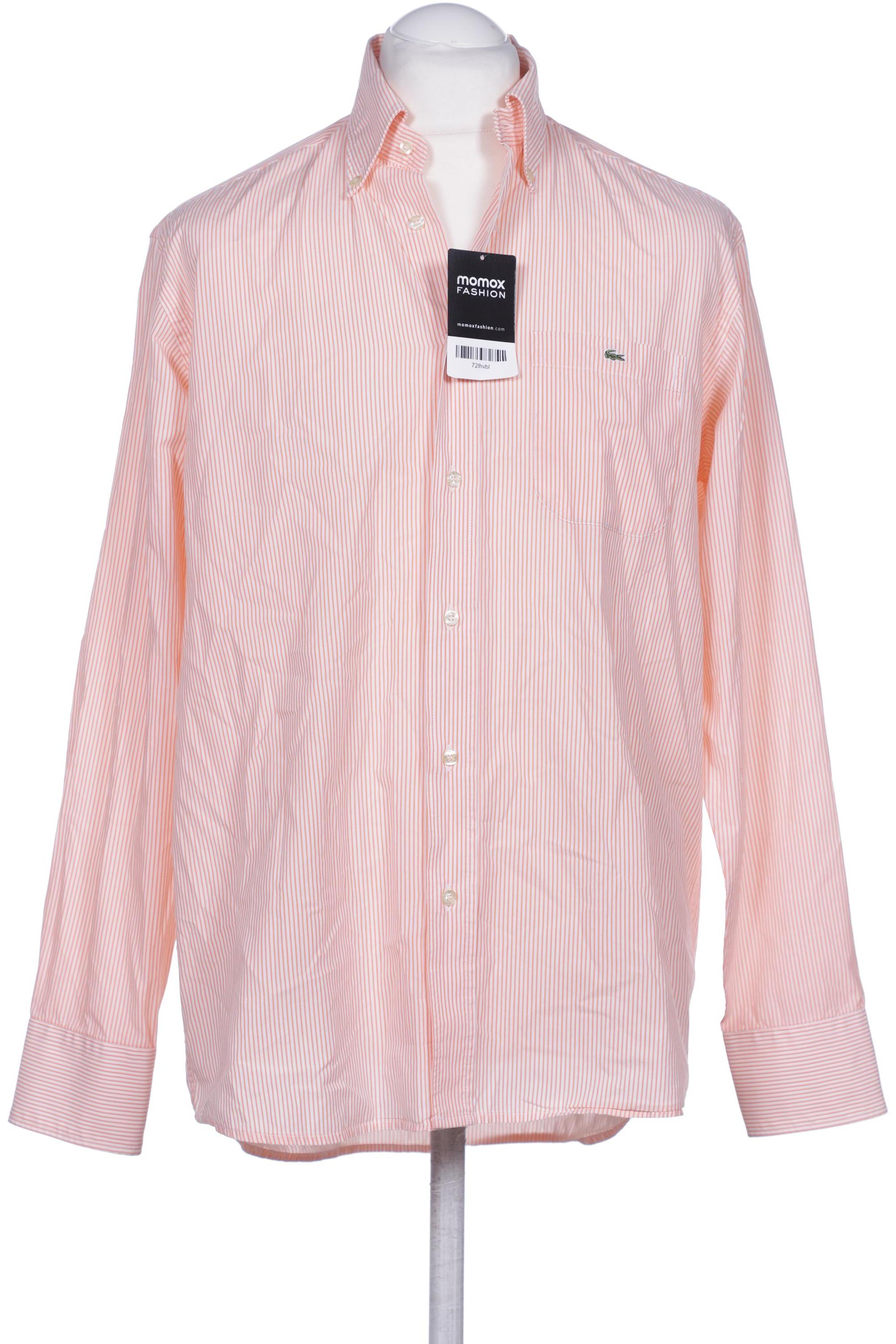 

Lacoste Herren Hemd, orange, Gr. 52