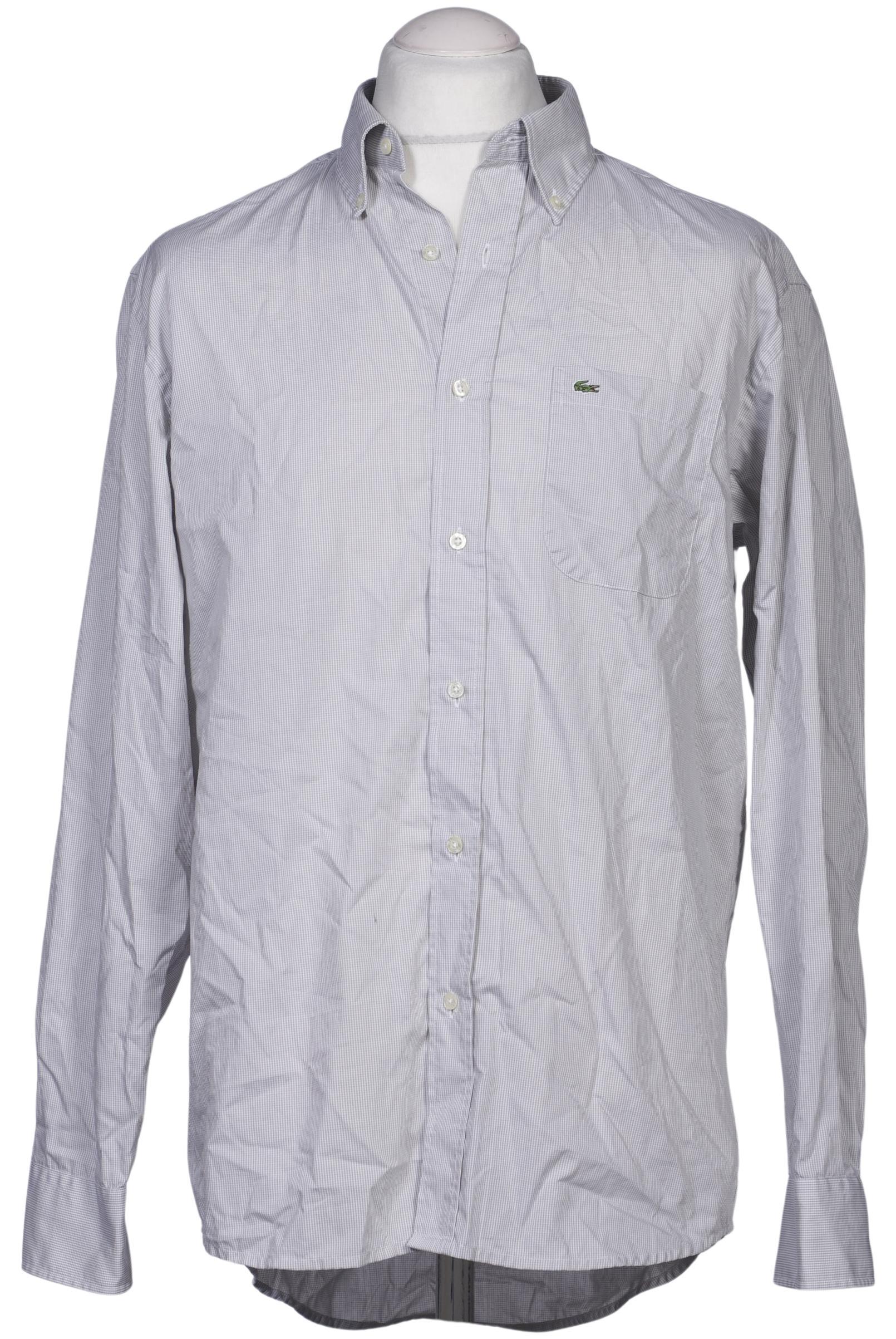 

Lacoste Herren Hemd, grau, Gr. 52