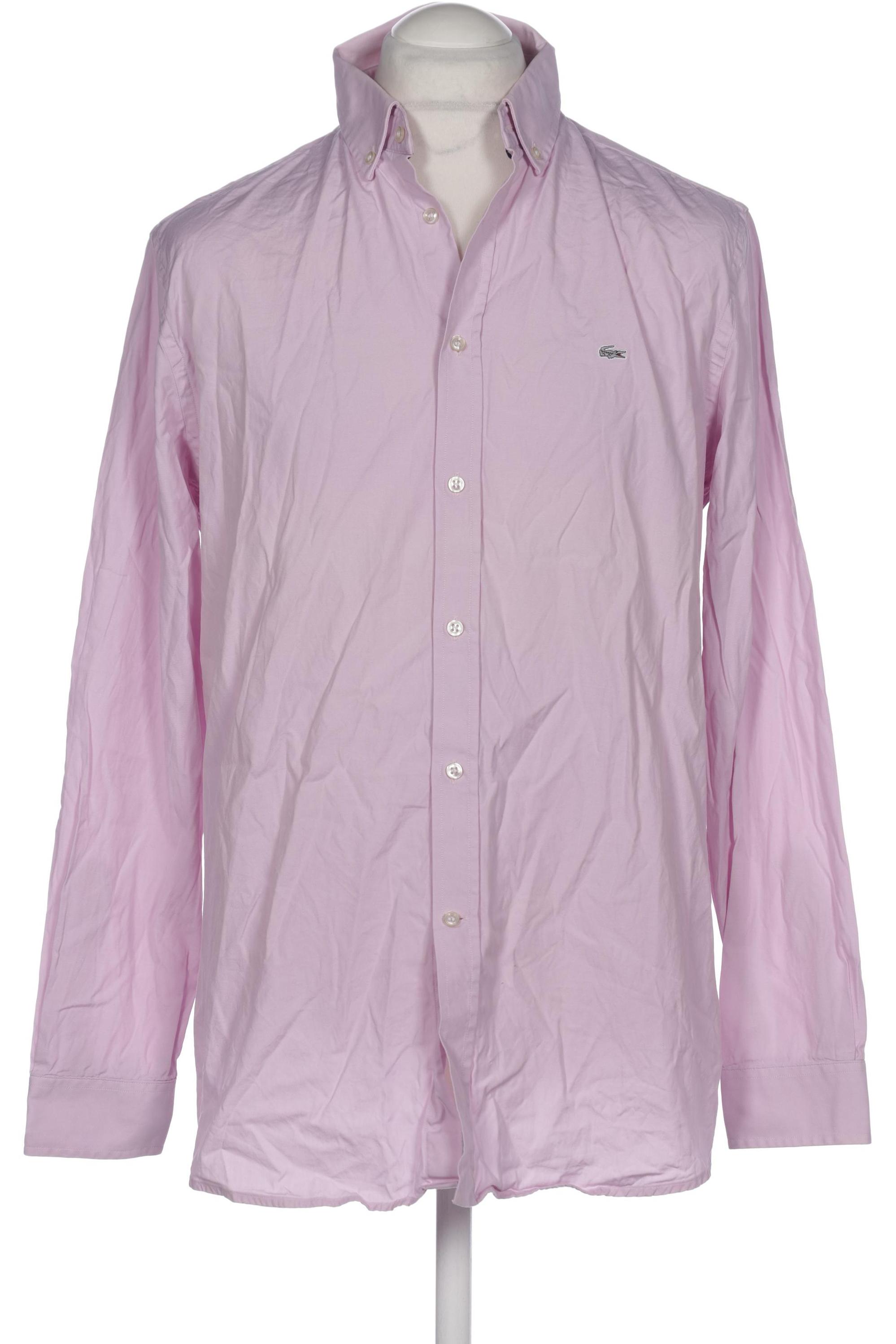 

Lacoste Herren Hemd, pink, Gr. 52