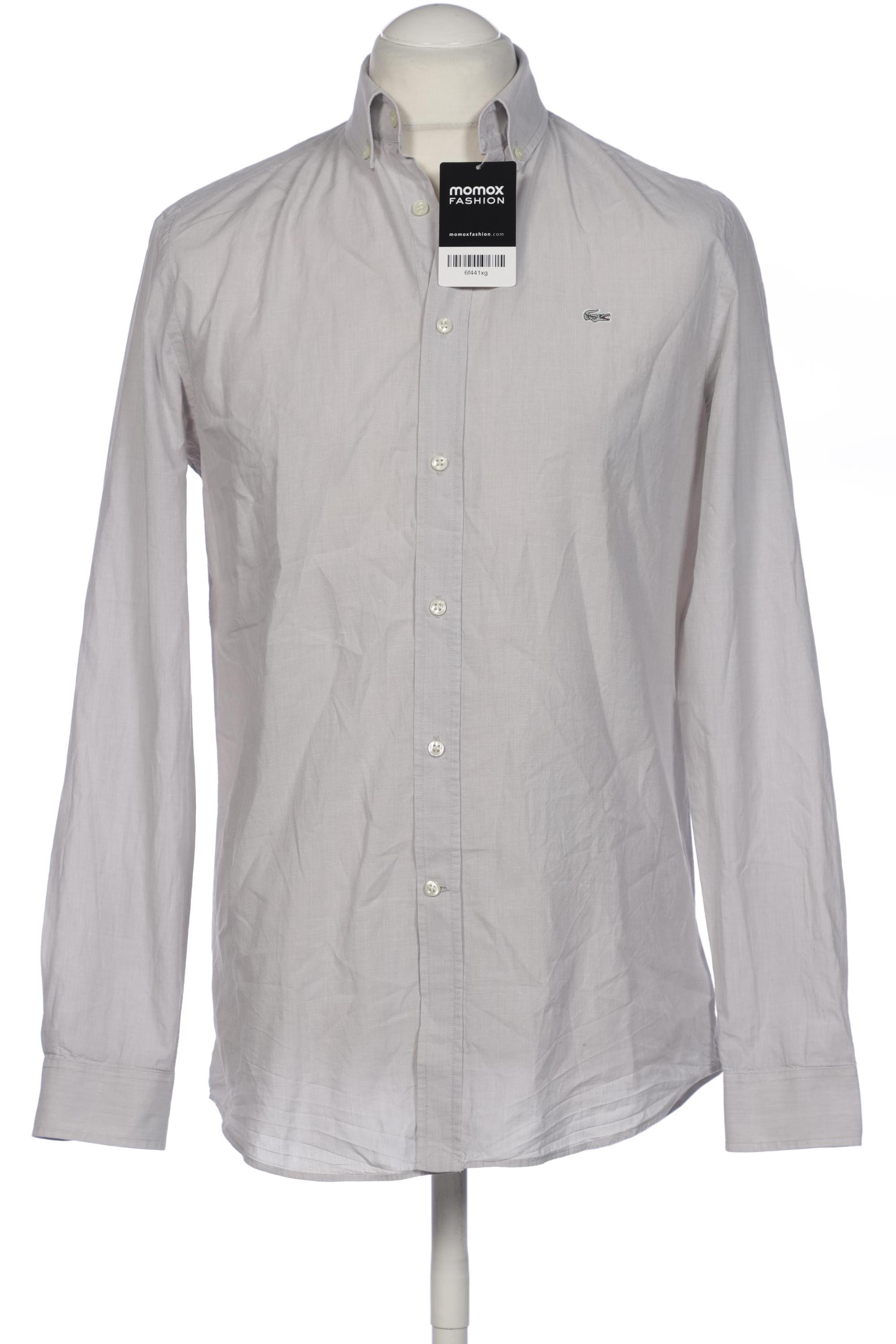 

Lacoste Herren Hemd, grau, Gr. 48